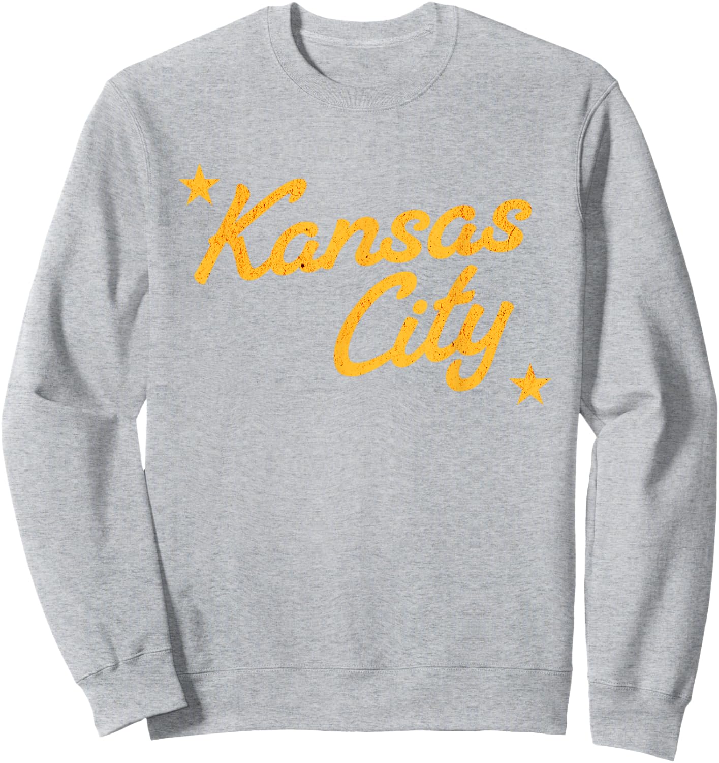 Vintage Kansas City Retro Apparel KC Sweatshirt - Sweatshirt | Ash