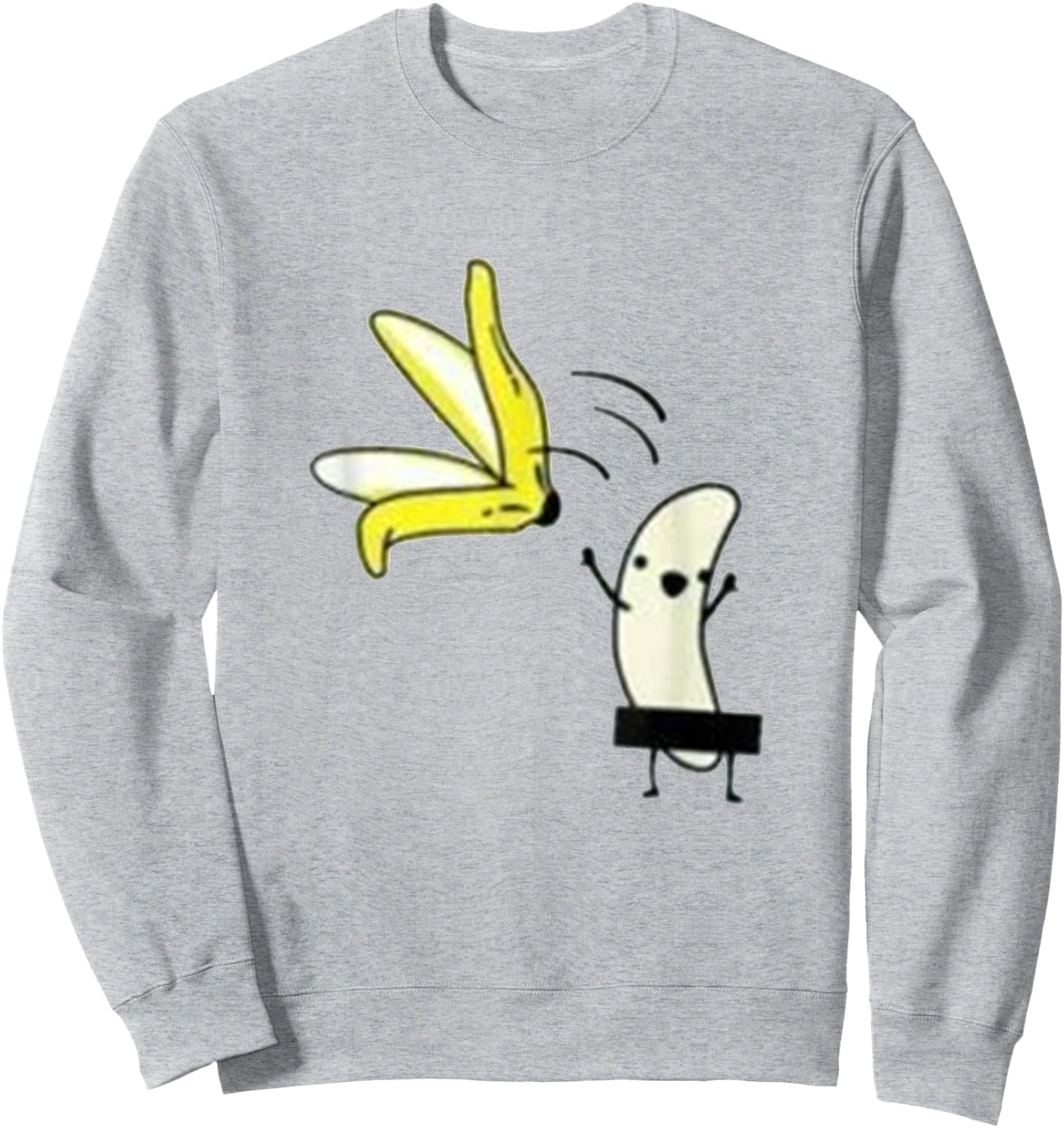 Banana Nude , white, S Sweatshirt - Sweatshirt | Ash