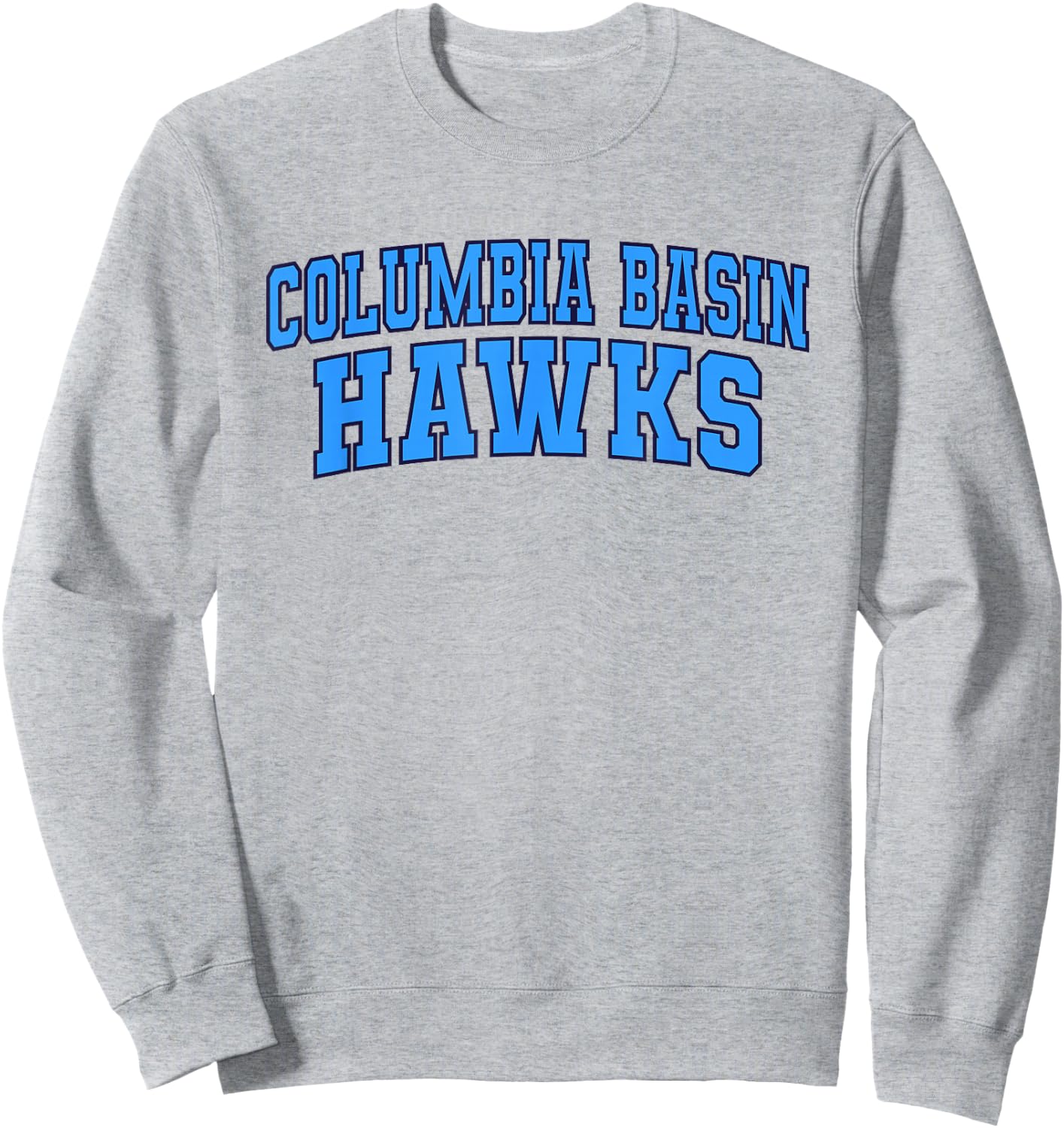 Columbia Basin College Apparel Sports Fan Sweatshirt - Sweatshirt | Ash