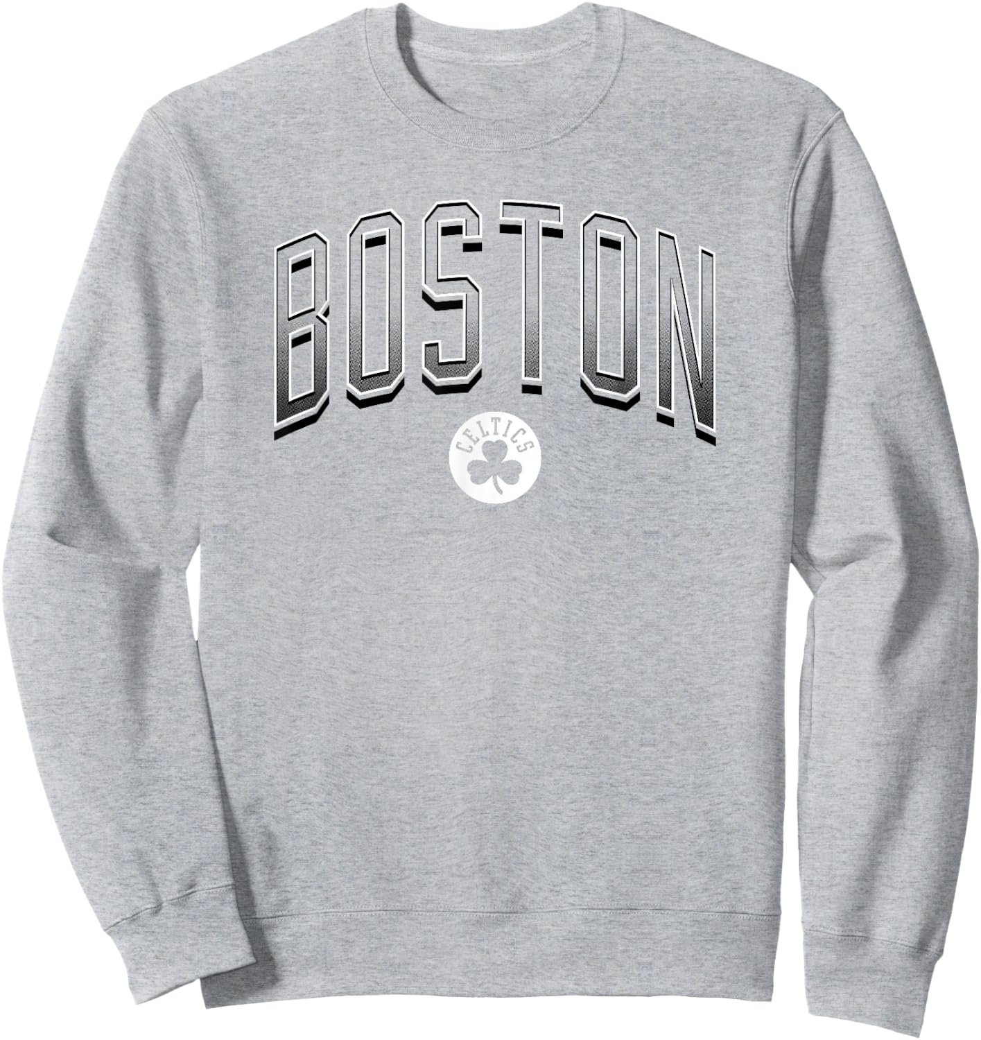 NBA - Boston Celtics City Wordmark Logo Sweatshirt - Sweatshirt | Ash