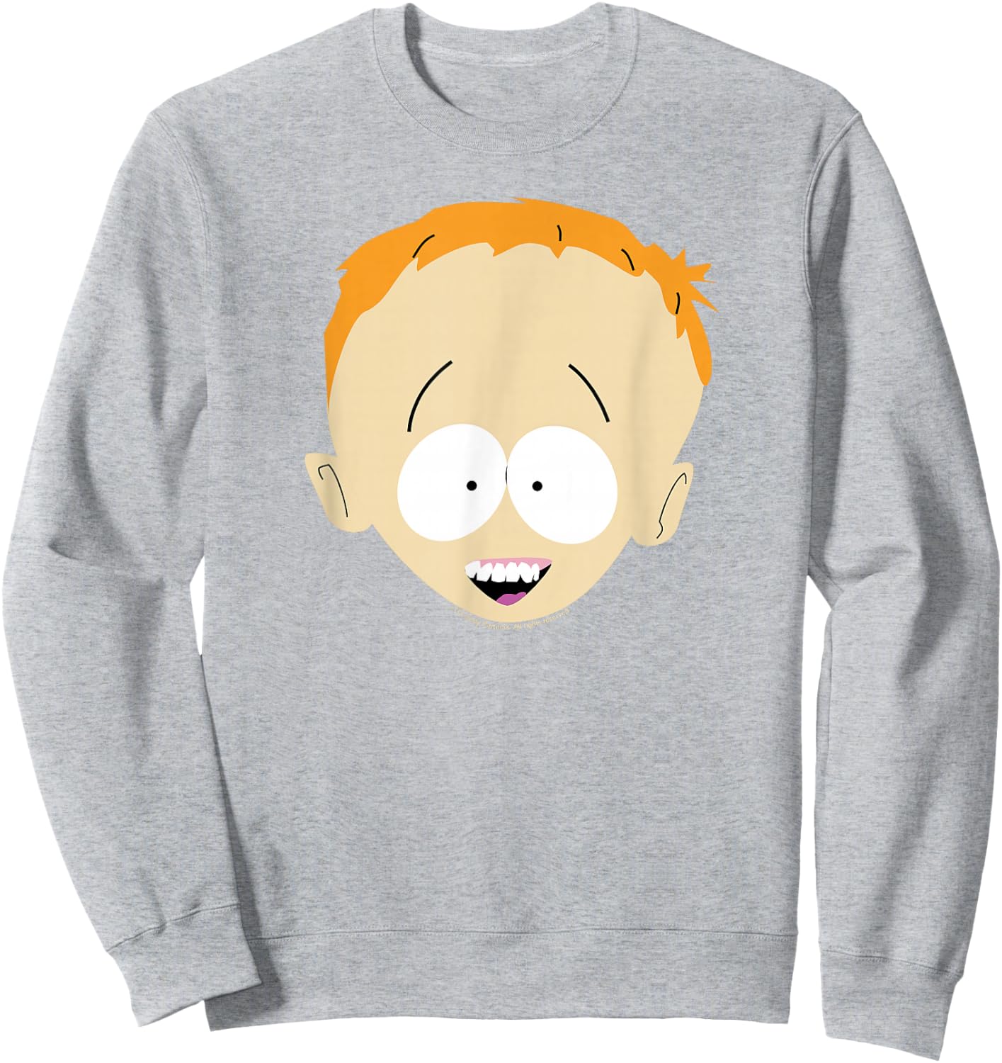 South Park Timmy Smile Face Halloween Sweatshirt - Sweatshirt | Ash
