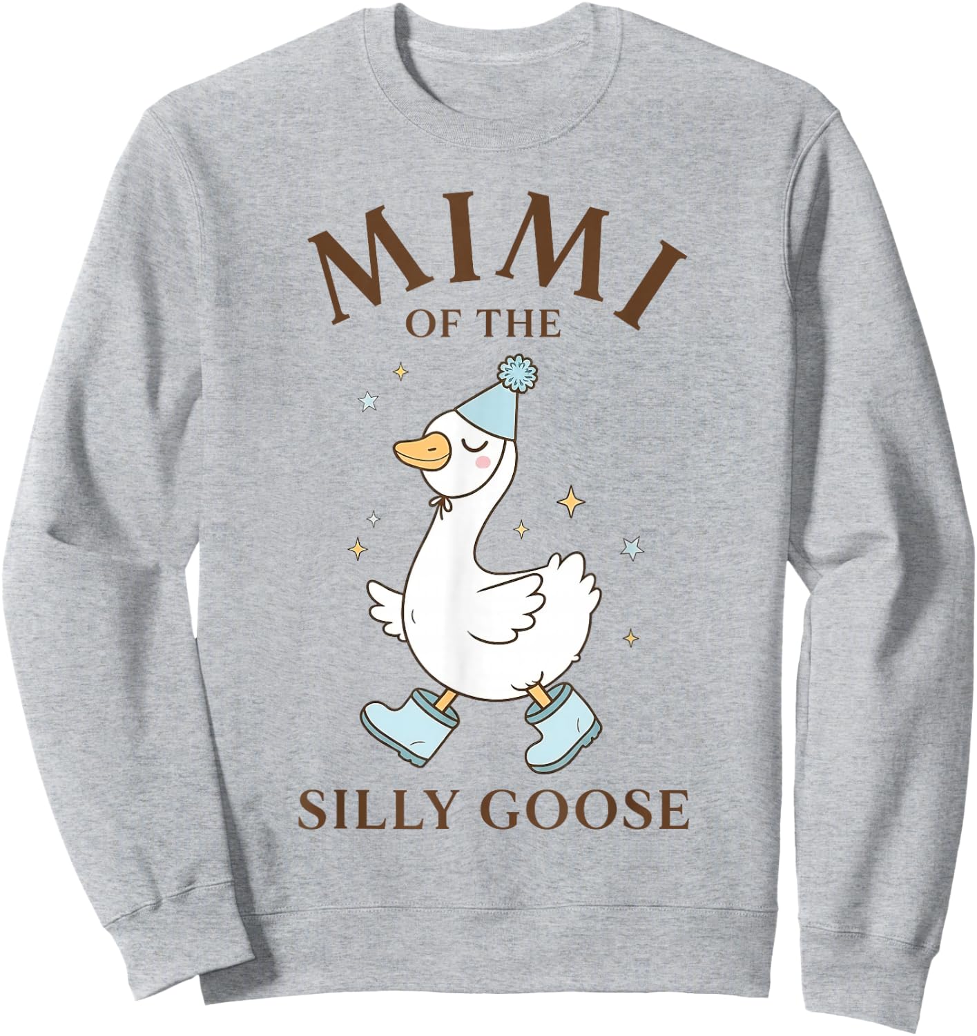 Mimi of The Silly Goose Birthday Family 1st Birthday Sweatshirt - Sweatshirt | Ash