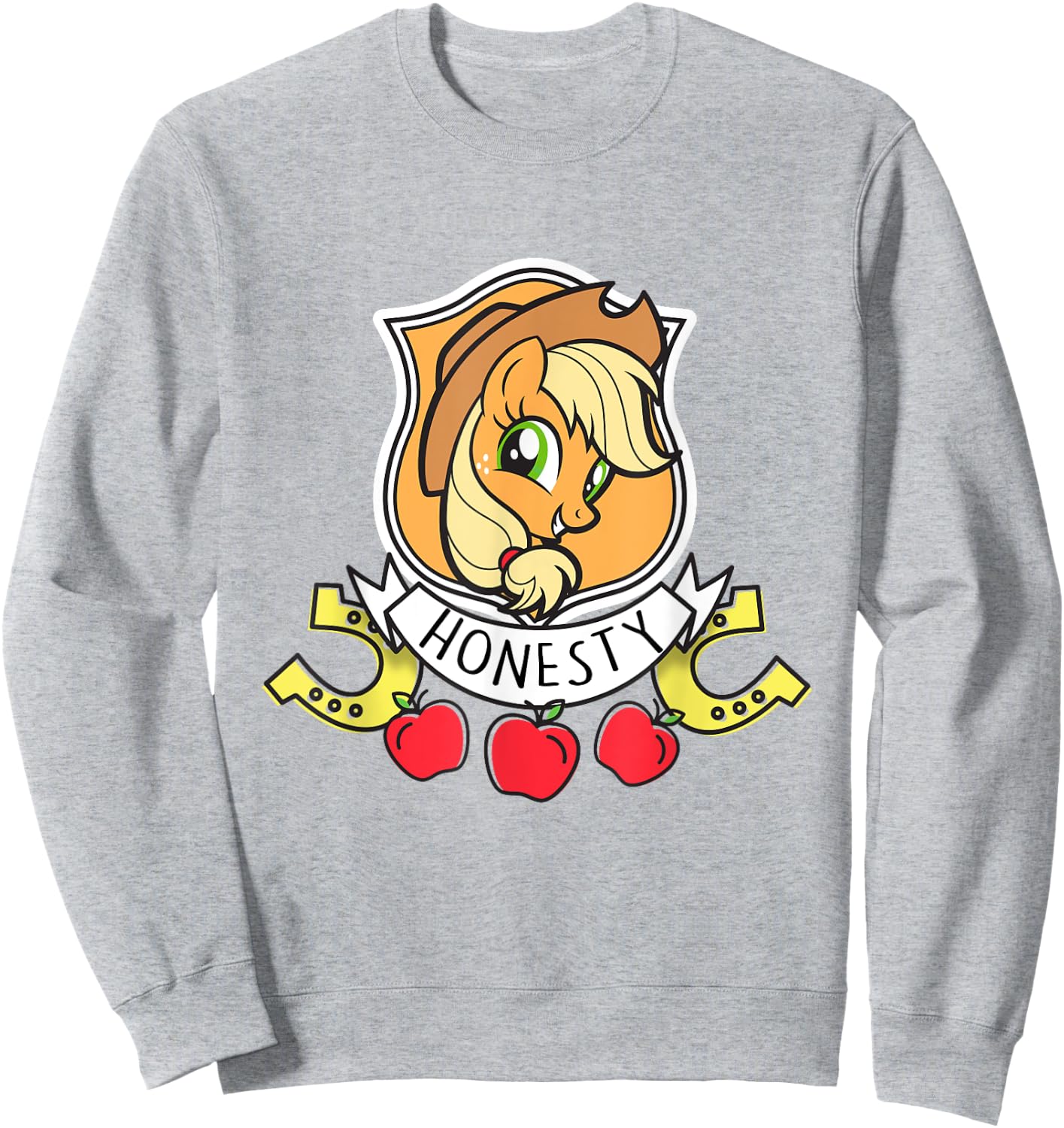 My Little Pony Applejack Honesty Sweatshirt - Sweatshirt | Ash