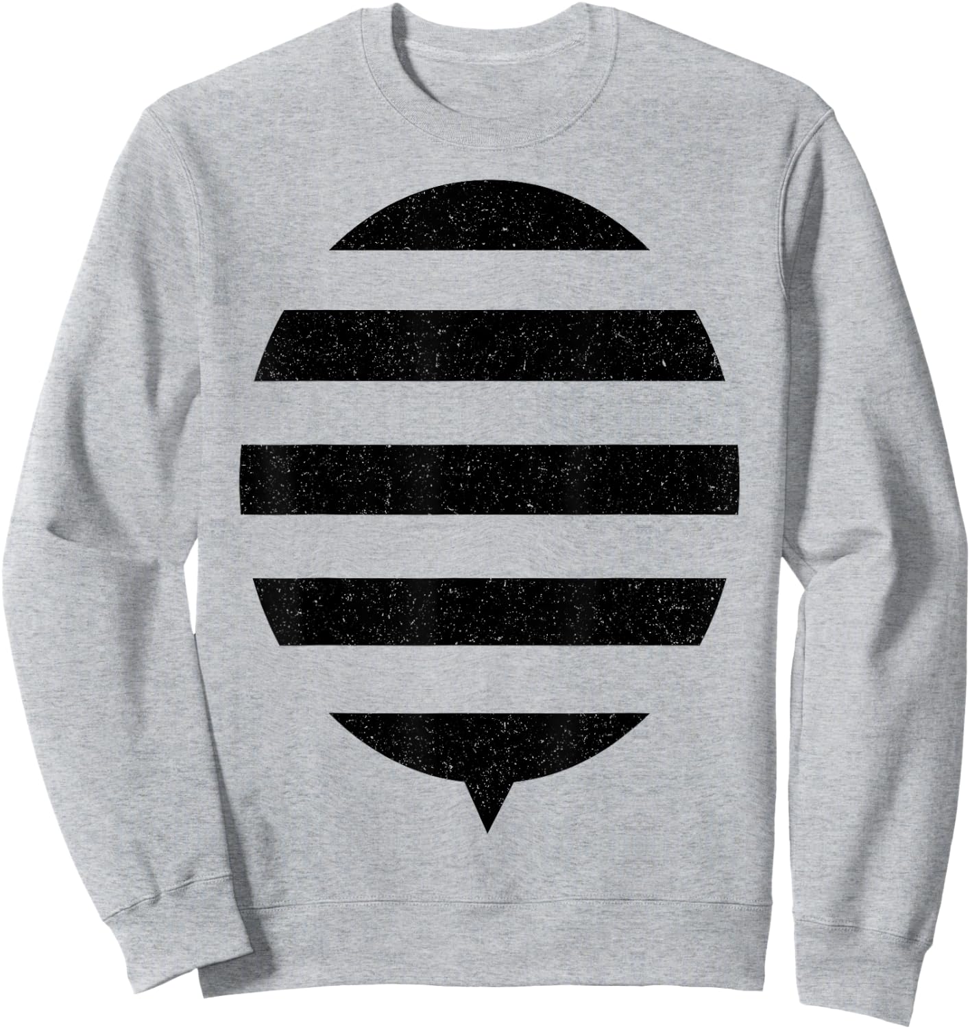 Bumblebee Bee Costume Kids Boys Girls Easy DIY Halloween Sweatshirt - Sweatshirt | Ash