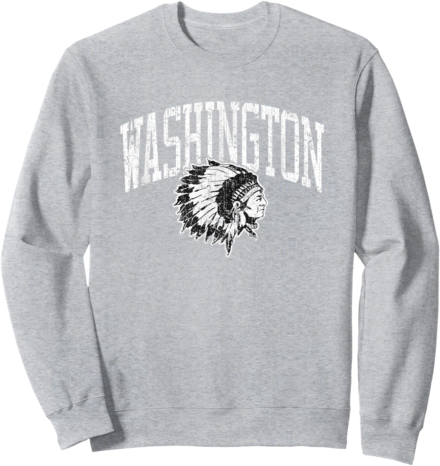 Washington Warriors Town Pride Sweatshirt - Sweatshirt | Ash