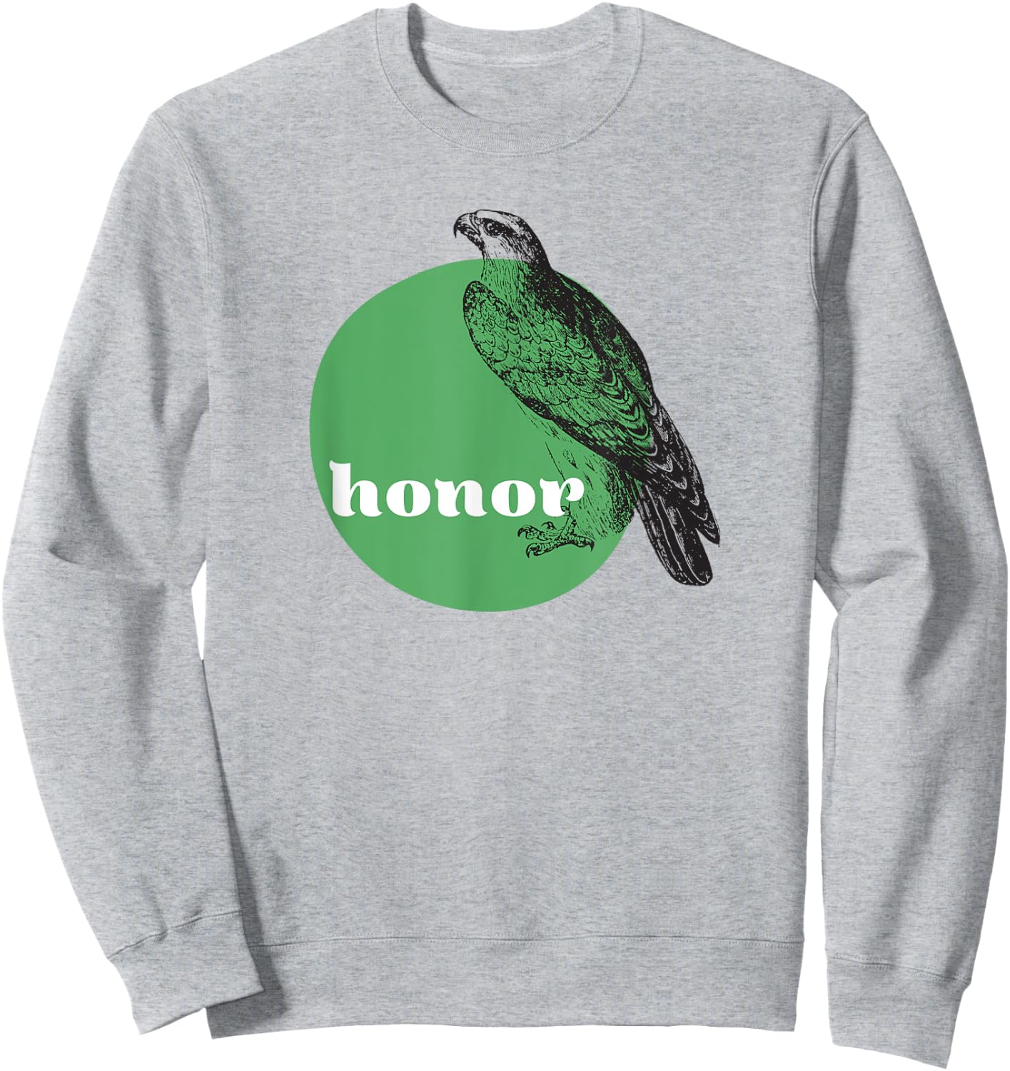 Falconry | Honor | Peregrine Falcon | UAE | Dubai | Desert Sweatshirt - Sweatshirt | Ash