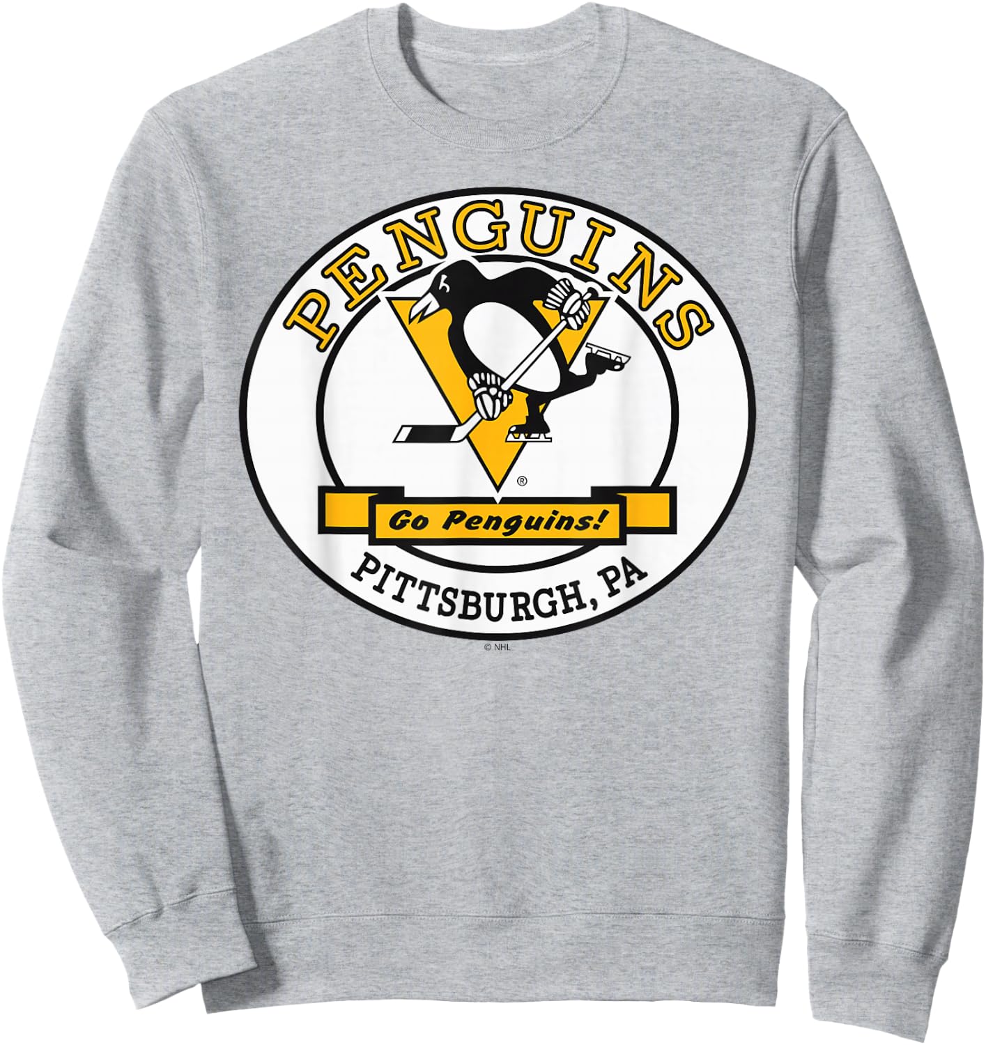 Pittsburgh Penguins Go Gray Officially Licensed Sweatshirt - Sweatshirt | Ash