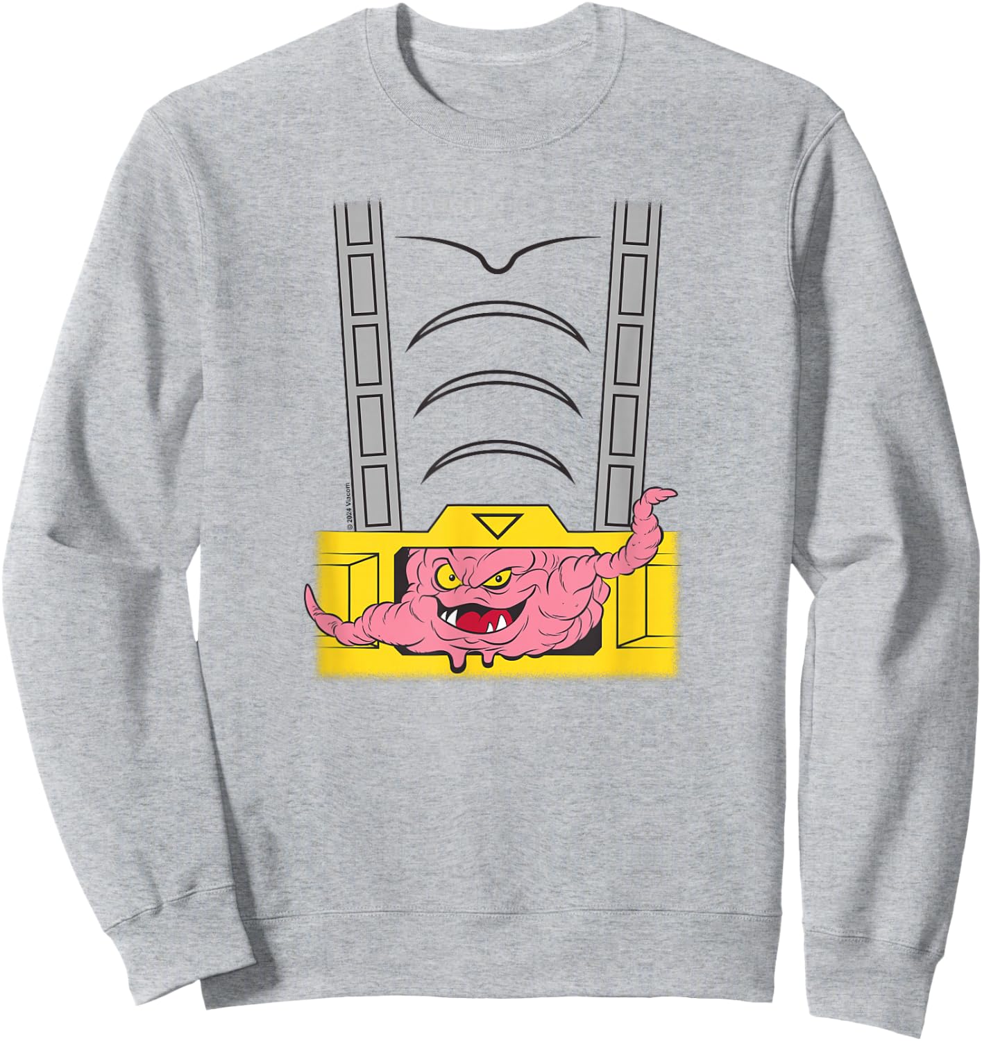 Teenage Mutant Ninja Turtles Krang Suit Sweatshirt - Sweatshirt | Ash