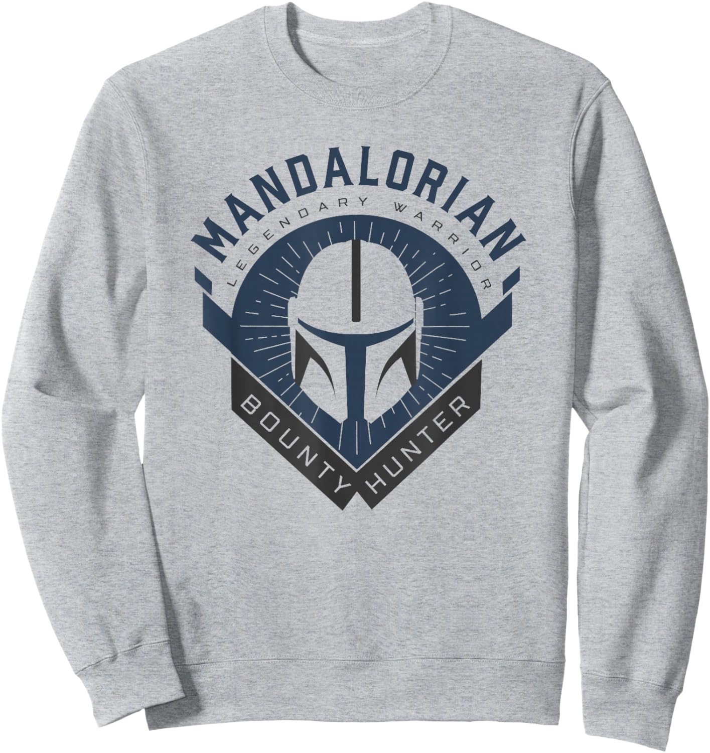 Star Wars Mandalorian Bounty Hunter Sweatshirt - Sweatshirt | Ash