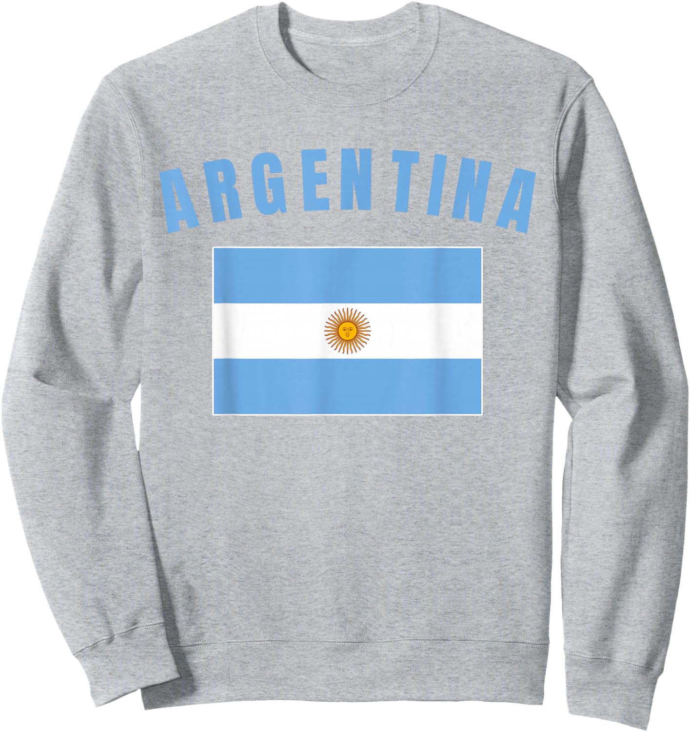 Argentinian Flag Bandera Men Women Boy Girl Argentina Sweatshirt - Sweatshirt | Ash