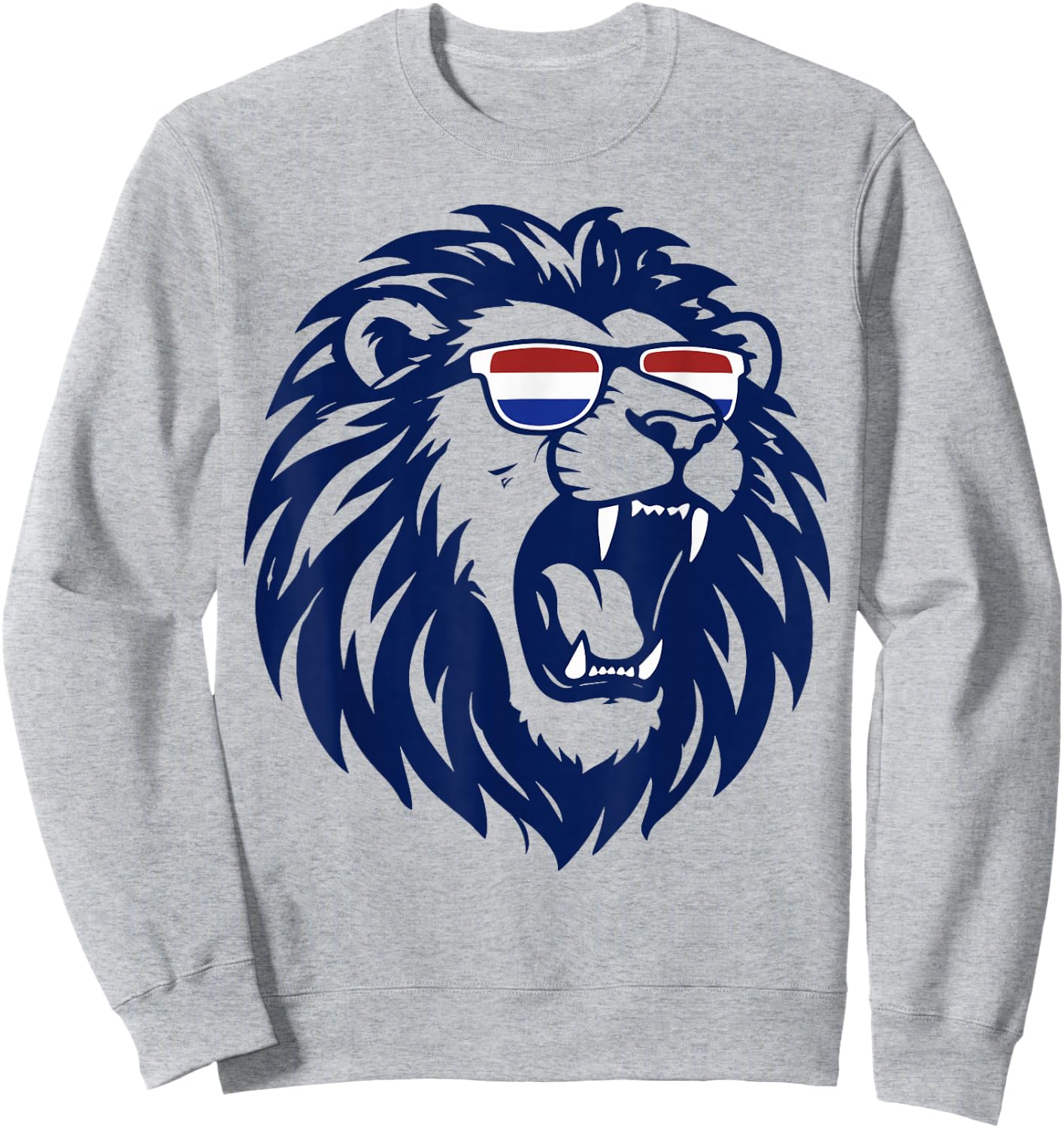 Nederland Netherlands Lion Dutch Holland Vintage Orange Sweatshirt - Sweatshirt | Ash