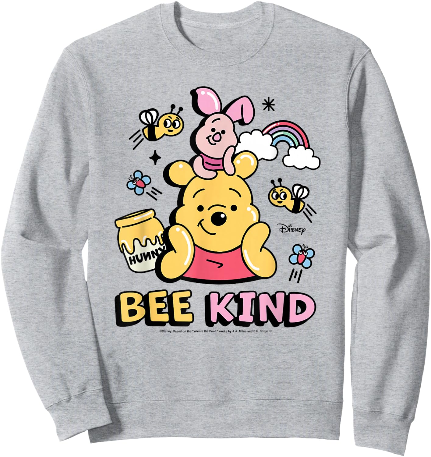 Winnie the Pooh - Bee Kind Sweatshirt - Sweatshirt | Ash