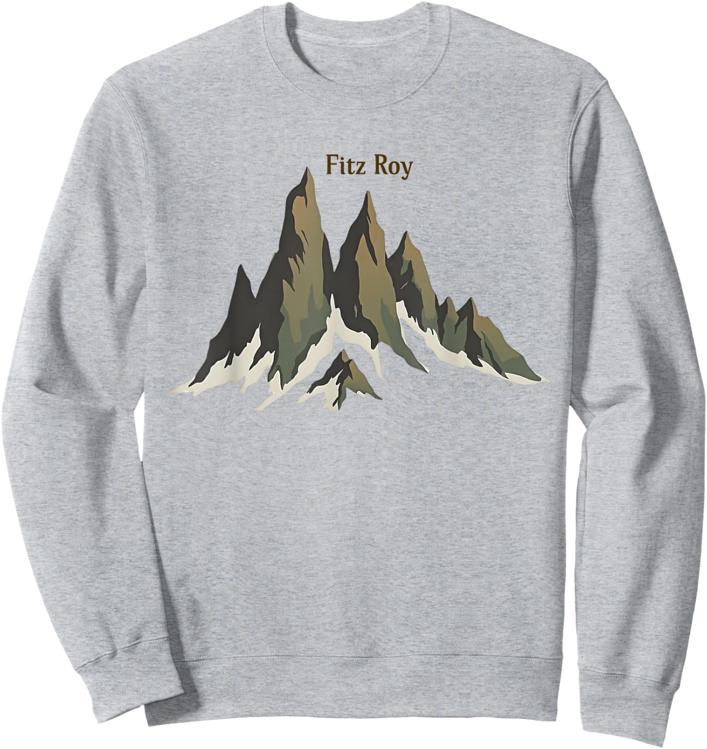 Mt. Fitz Roy Sweatshirt - Sweatshirt | Ash