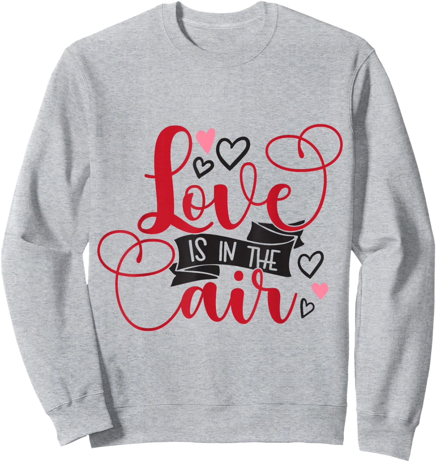 Love is In The Air Funny Love Gift Heart , blue, S Sweatshirt - Sweatshirt | Ash