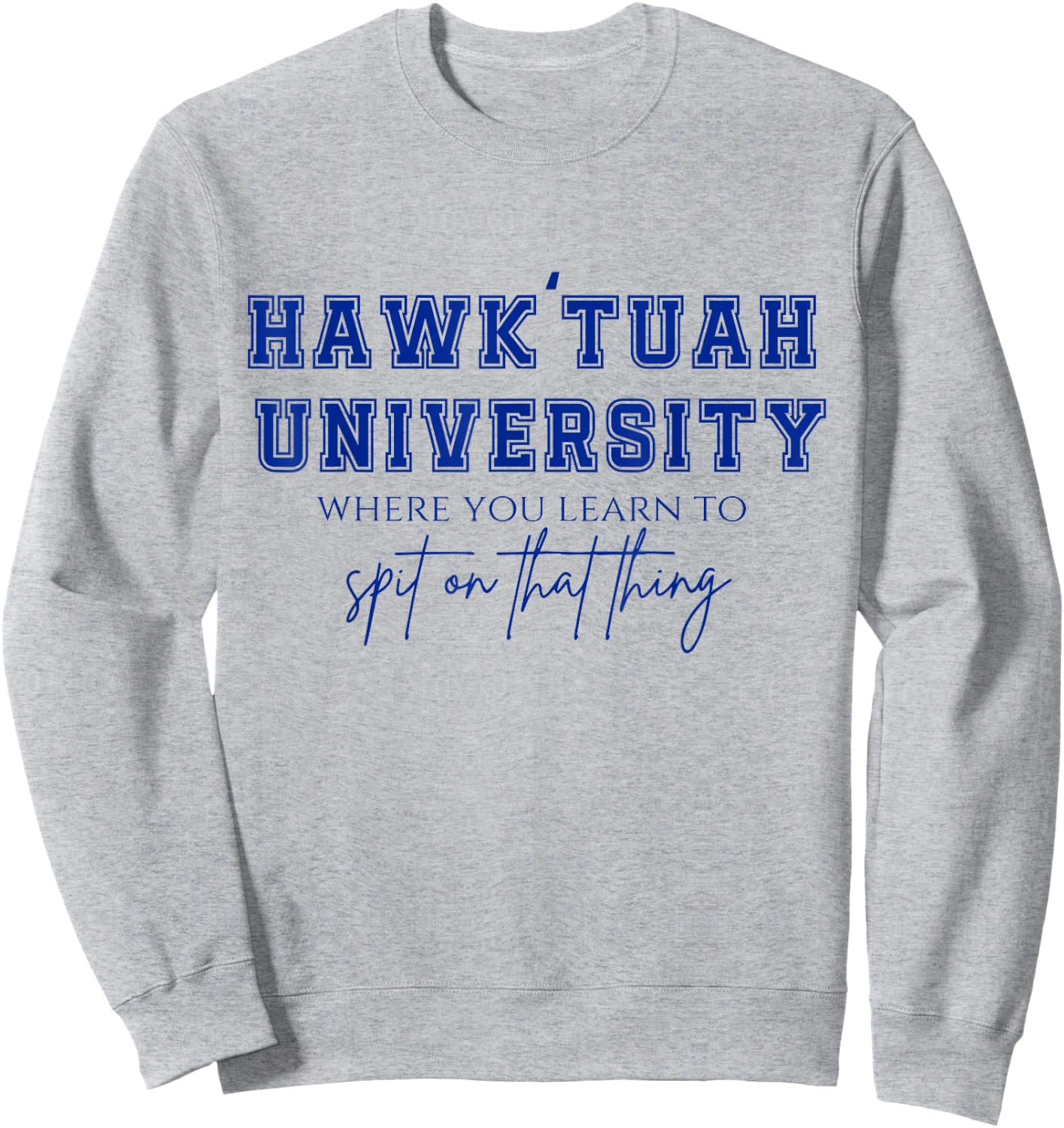 Hawk Tuah Sweatshirt - Sweatshirt | Ash