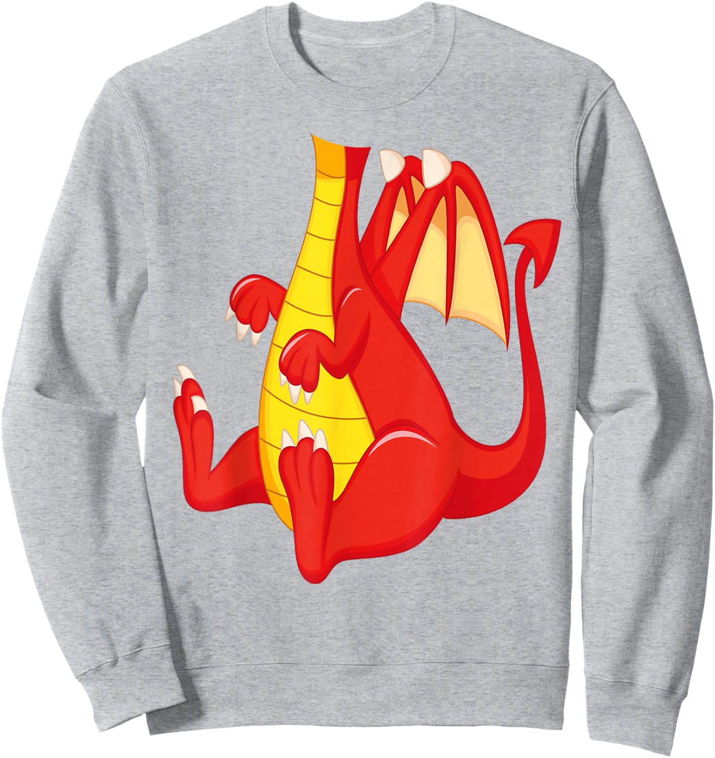 Dragon Shirt Adult Men Women Kids Red Dragon Costume Sweatshirt - Sweatshirt | Ash