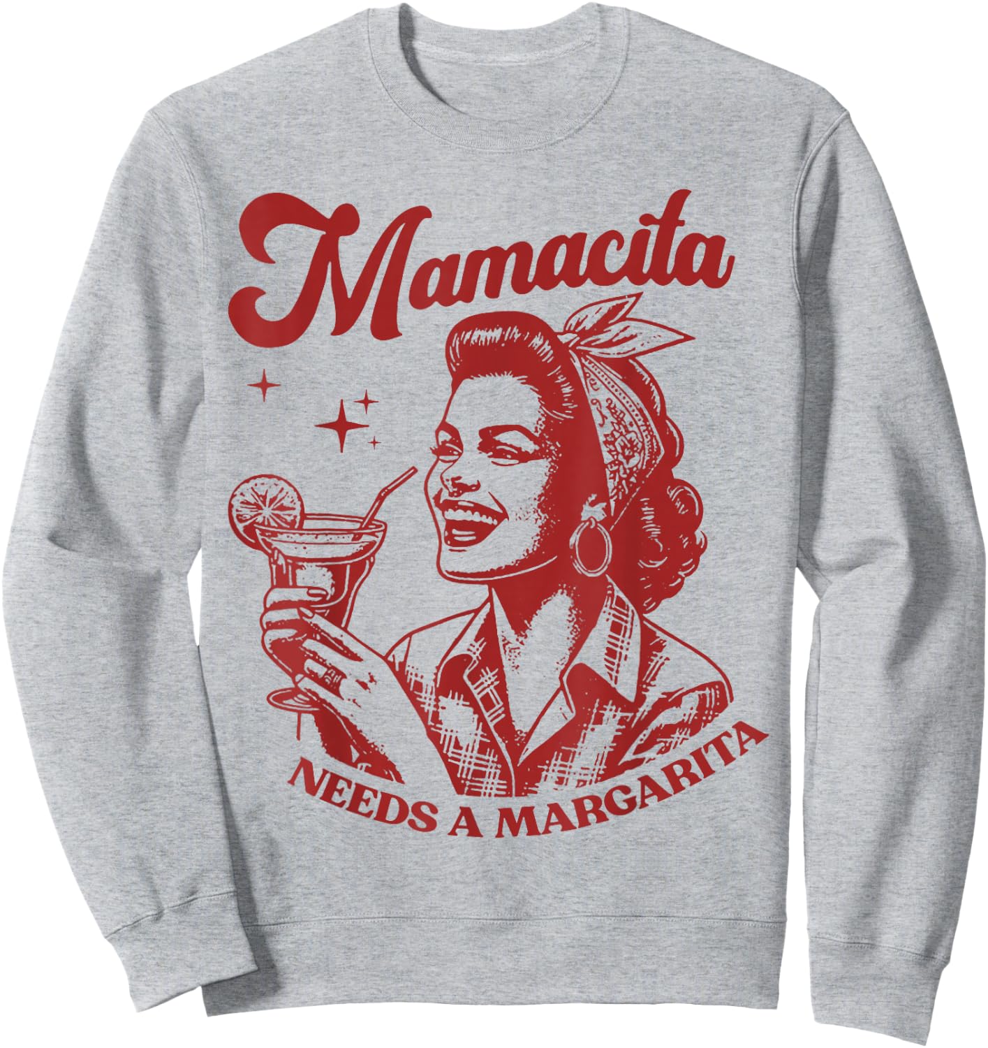Mamacita Needs A Margarita Sweatshirt - Sweatshirt | Ash