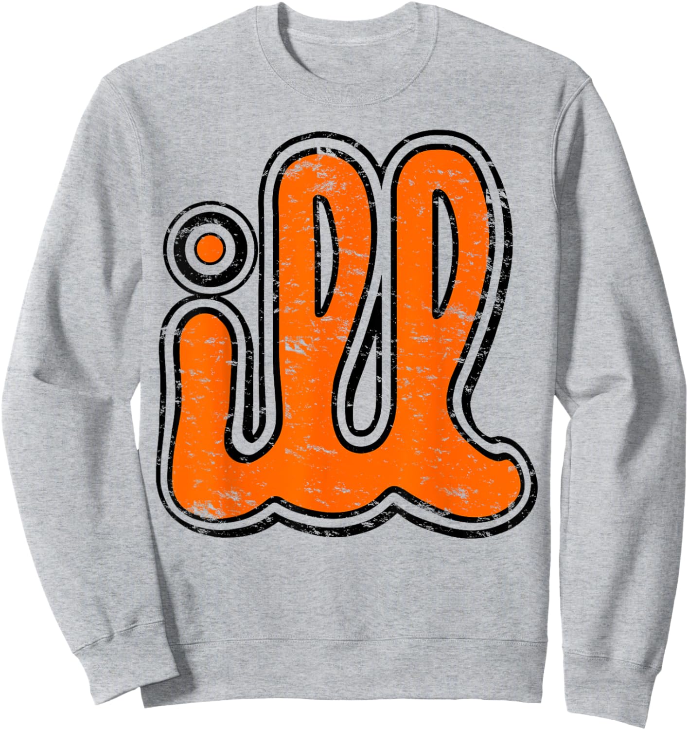 Vintage ILL Orange and Black Philly Philly Sweatshirt - Sweatshirt | Ash