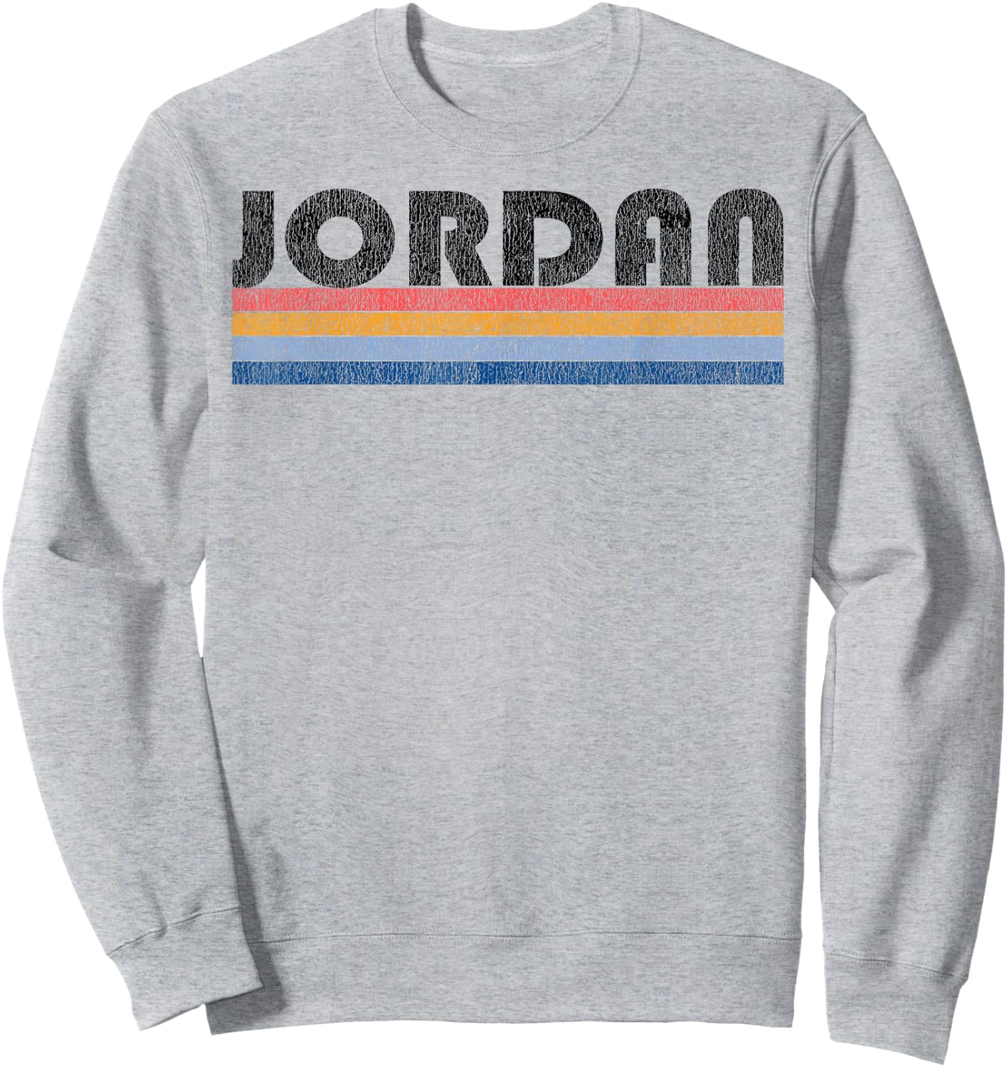 Vintage 1980s Style Jordan Sweatshirt - Sweatshirt | Ash