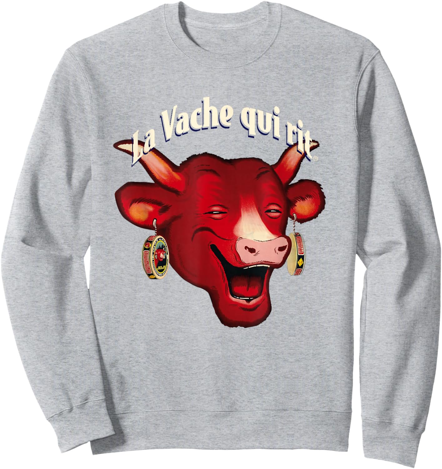 The Laughing Cow La Vache Qui Rit Sweatshirt - Sweatshirt | Ash
