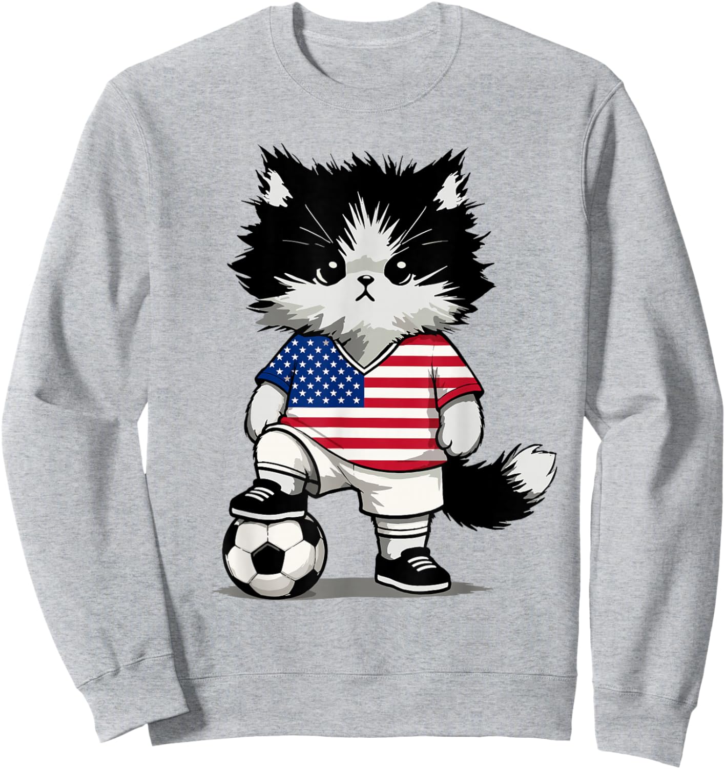 Drapeau américain pour Hommes, Femmes, Enfants, États-Unis Amérique Sweatshirt - Sweatshirt | Ash