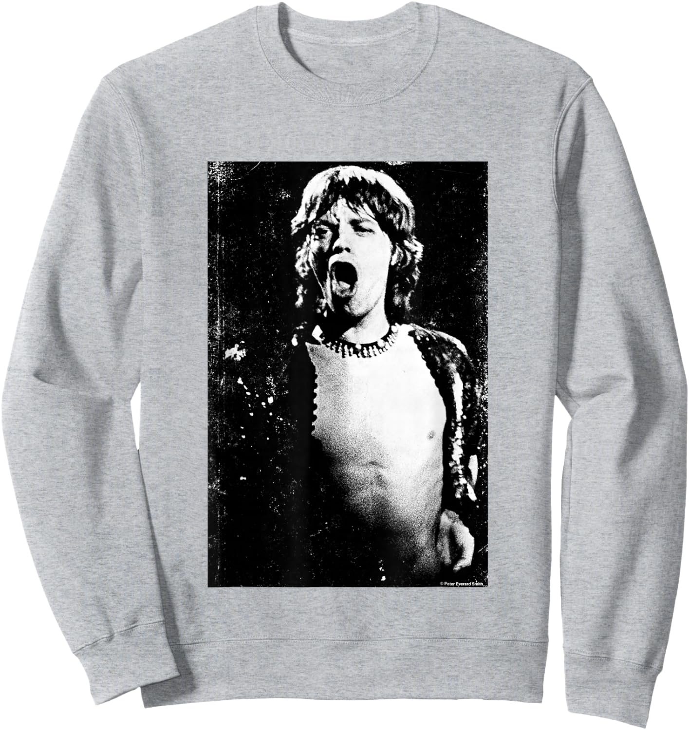 Mick Jagger Of The Rolling Stones Live 1971 By Everard Smith Sweatshirt - Sweatshirt | Ash