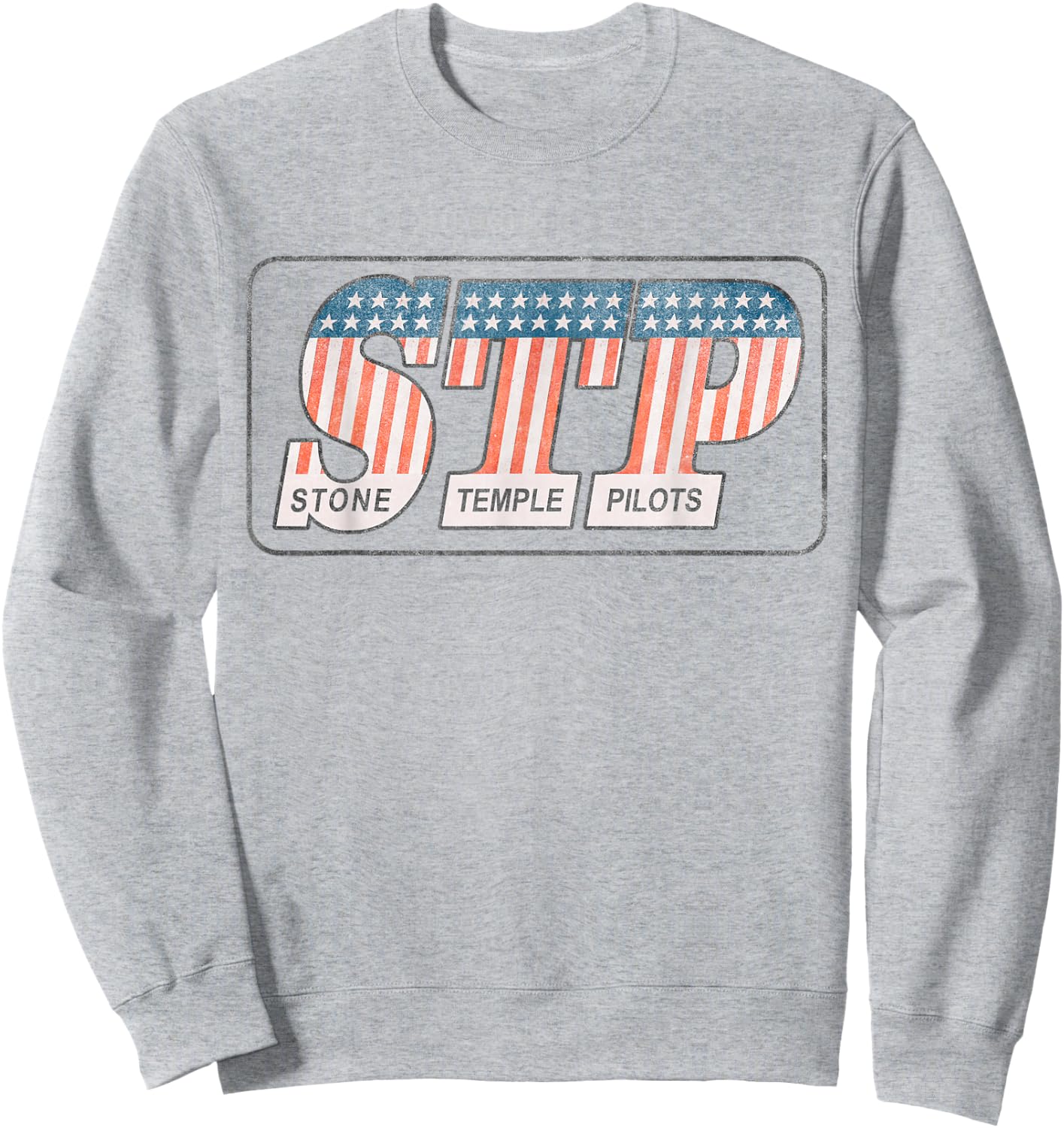 Stone Temple Pilots - Stars and Stripes , white, S Sweatshirt - Sweatshirt | Ash