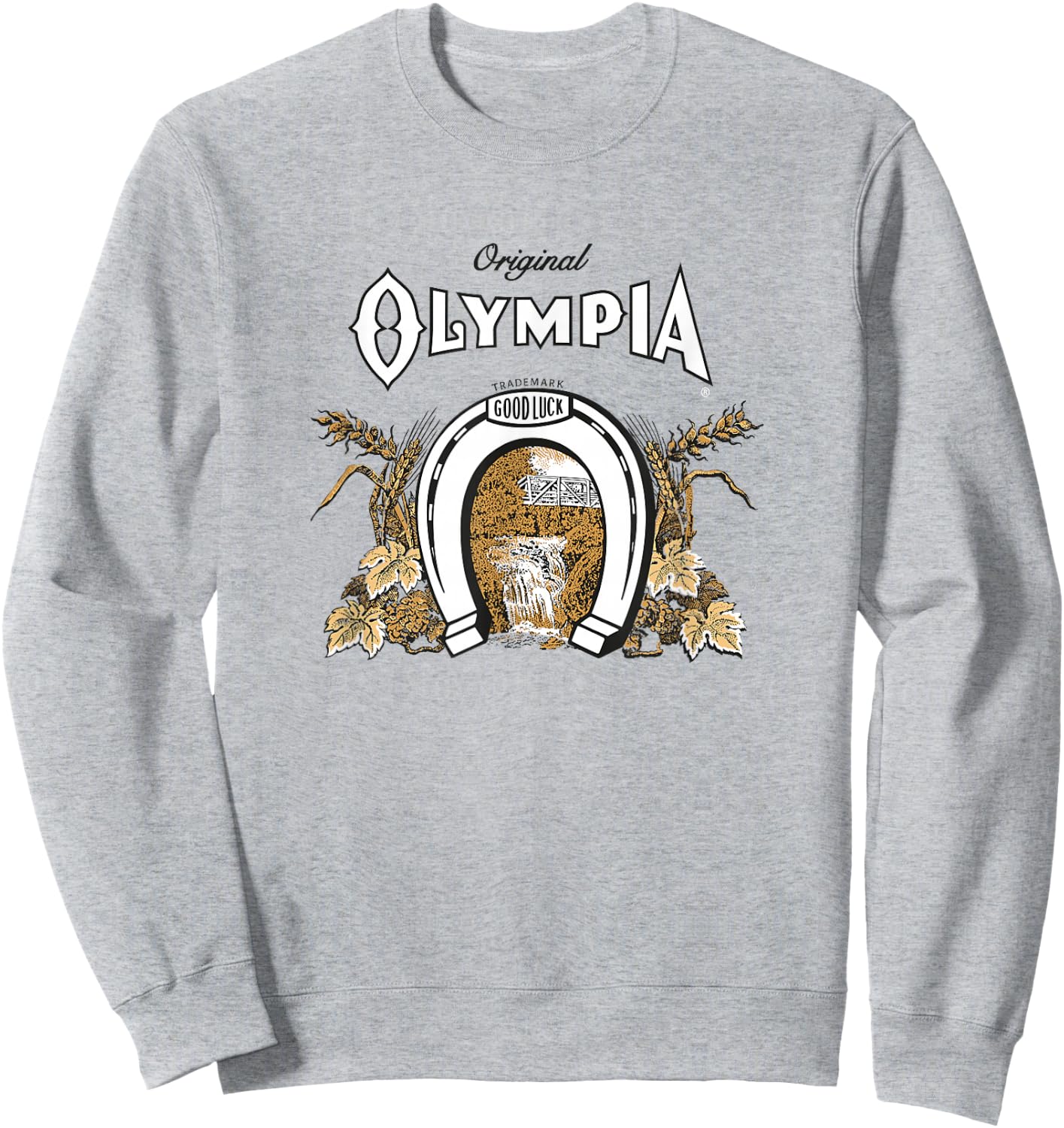 Olympia Style - Logo Sweatshirt - Sweatshirt | Ash