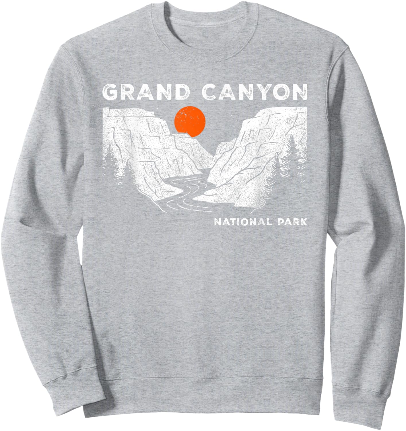 Grand Canyon National Park Shirt Arizona Vintage Sweatshirt - Sweatshirt | Ash