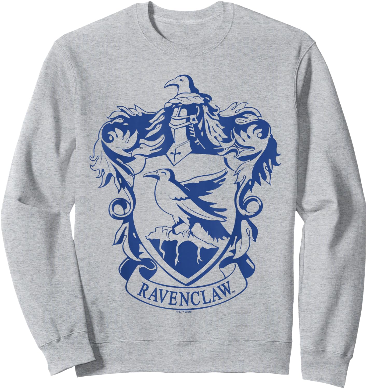 Harry Potter Ravenclaw One Color Crest Sweatshirt - Sweatshirt | Ash