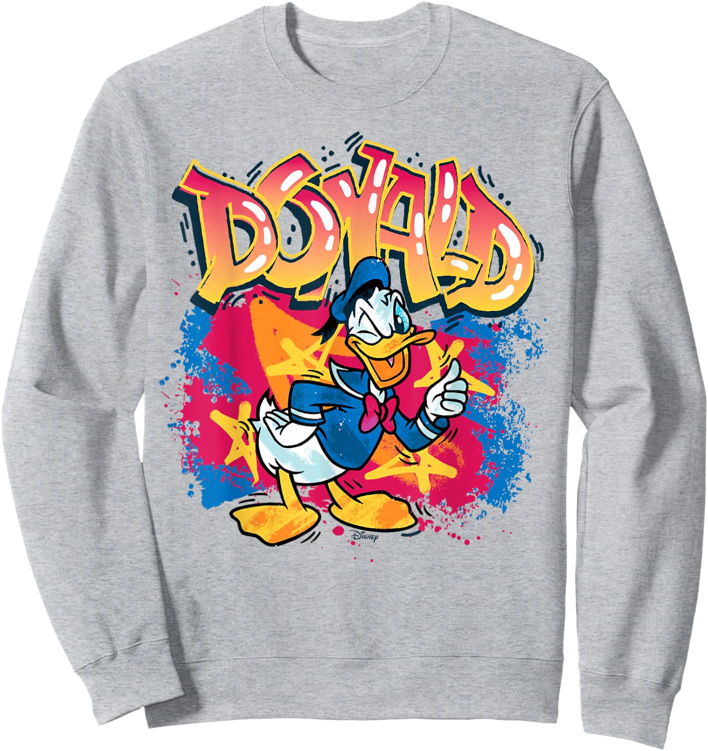Donald Duck - Street Art Graffiti Sweatshirt - Sweatshirt | Ash