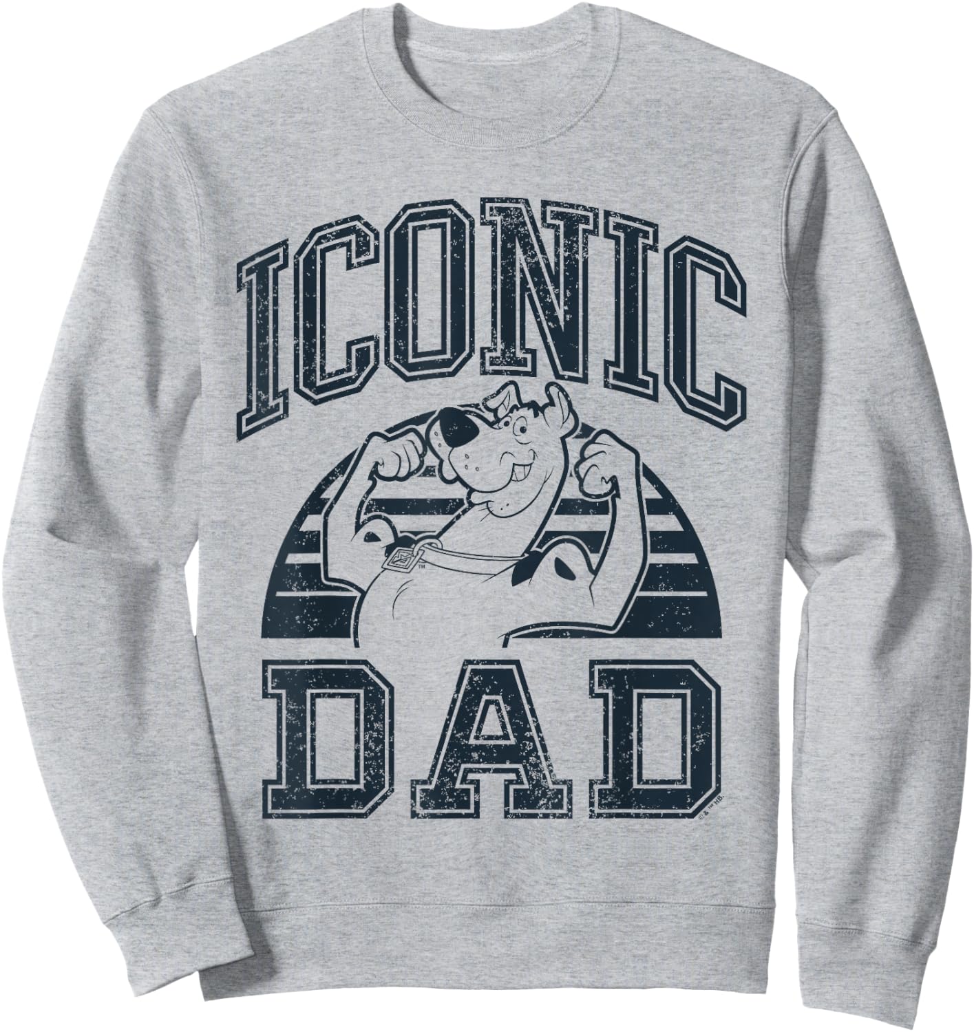 Scooby-Doo Father's Day Iconic Dad Sweatshirt - Sweatshirt | Ash