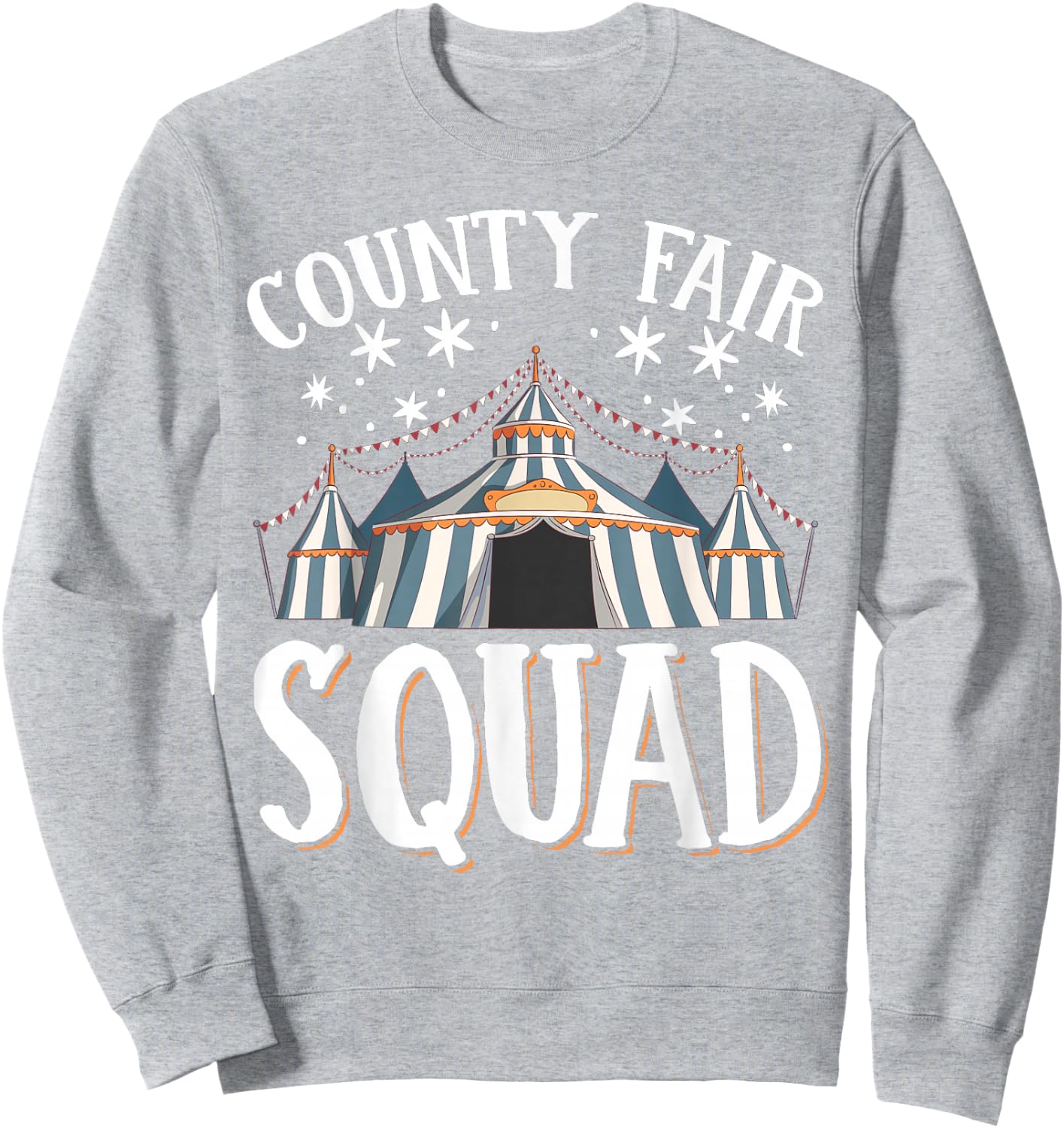 County Fair Squad Sweatshirt - Sweatshirt | Ash
