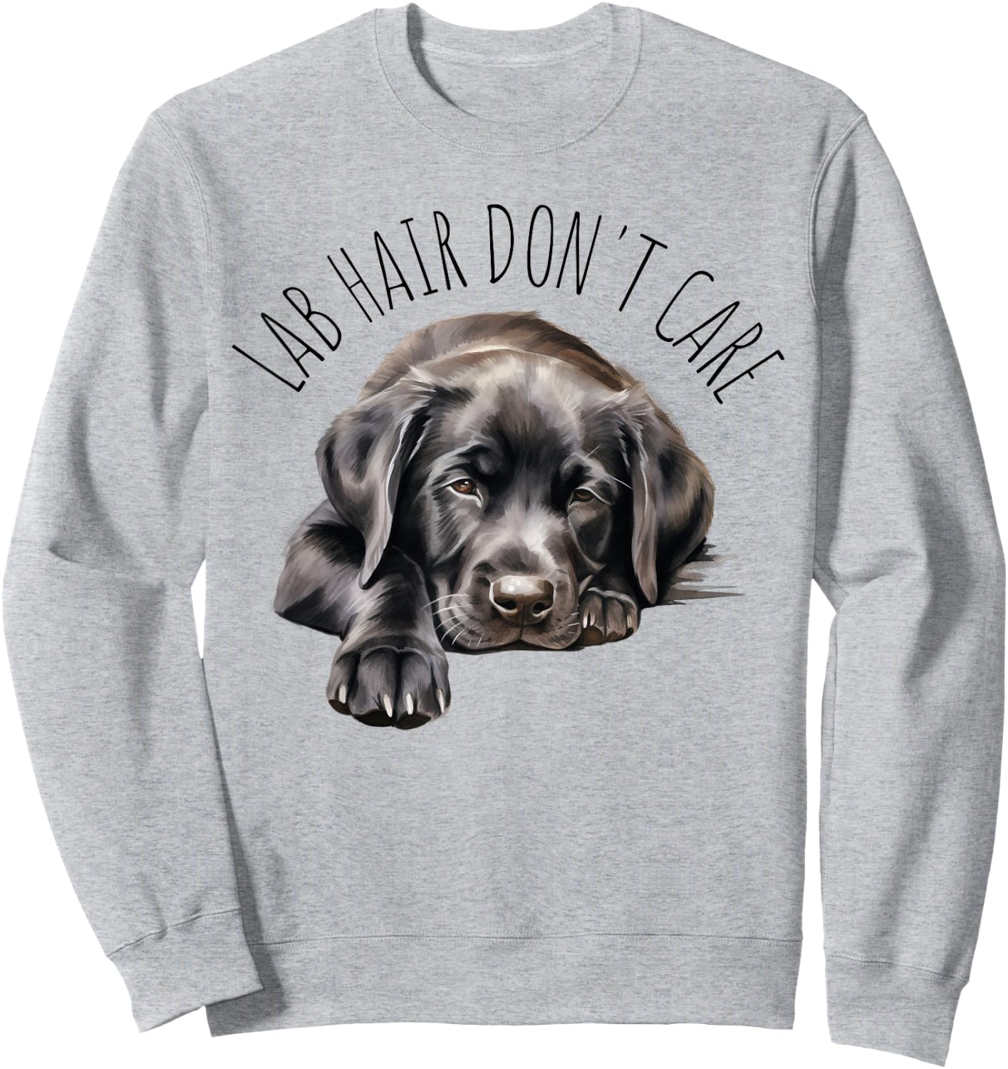 Funny Labrador Dog Owner Sweatshirt - Sweatshirt | Ash