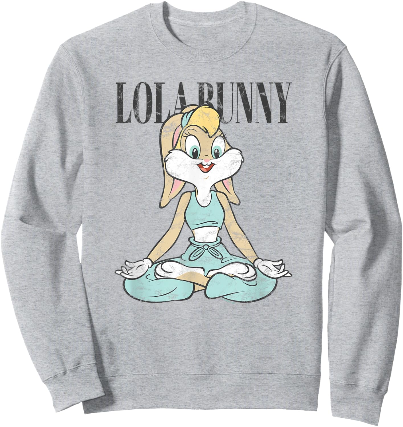 Looney Tunes Lola Bunny Yoga Pose Sweatshirt - Sweatshirt | Ash