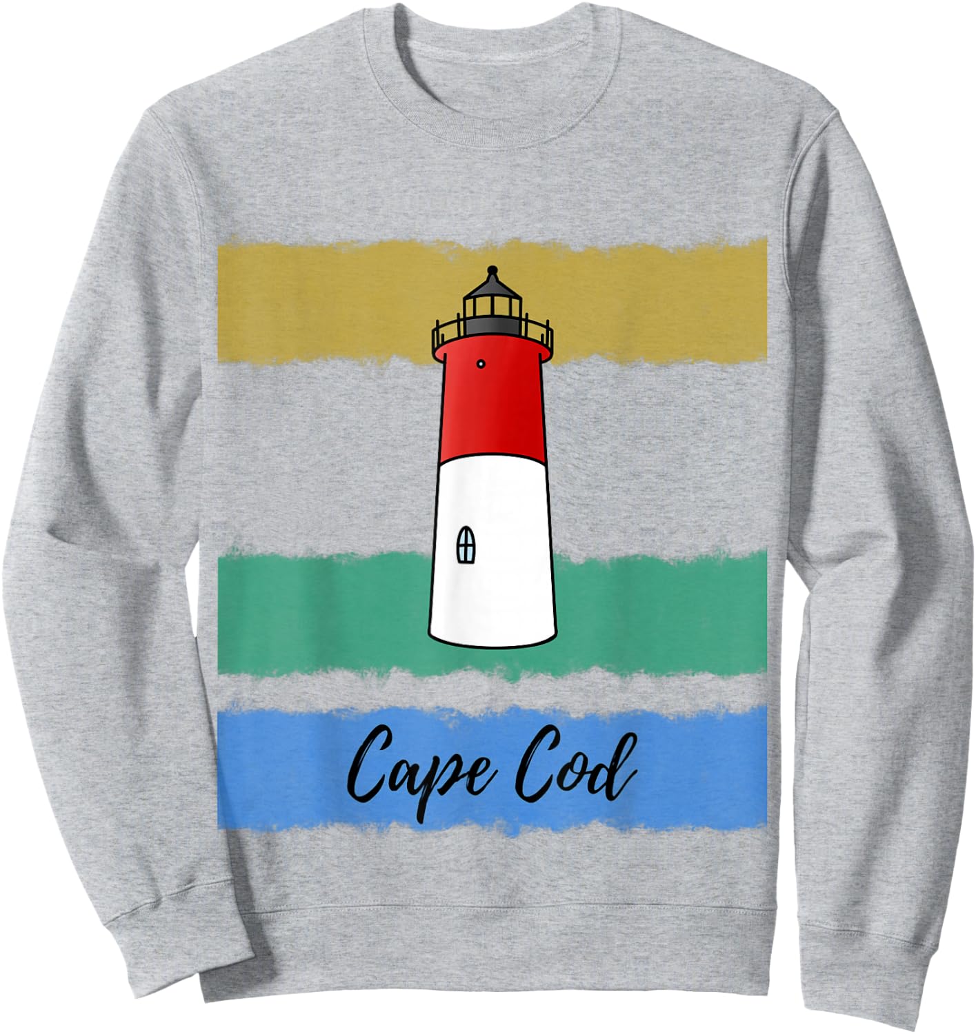 Cape Cod Lighthouse Nauset Sweatshirt - Sweatshirt | Ash