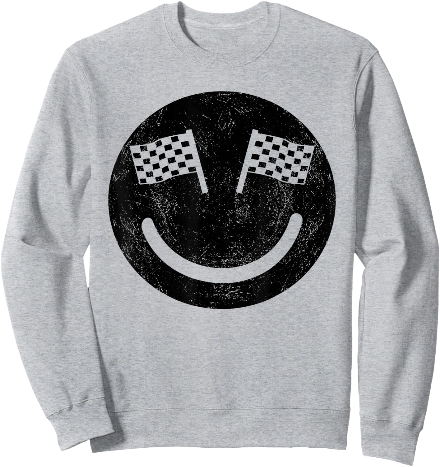 Racing smile for Race Car Parties Sweatshirt - Sweatshirt | Ash