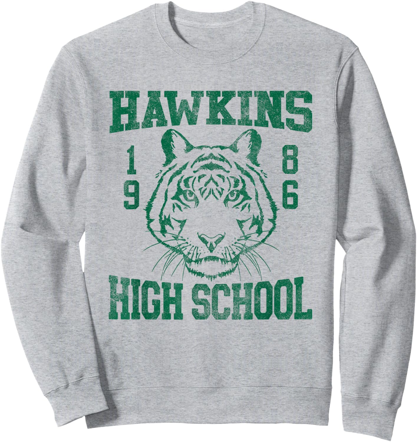 Stranger Things 1986 Hawkins High School Sweatshirt - Sweatshirt | Ash