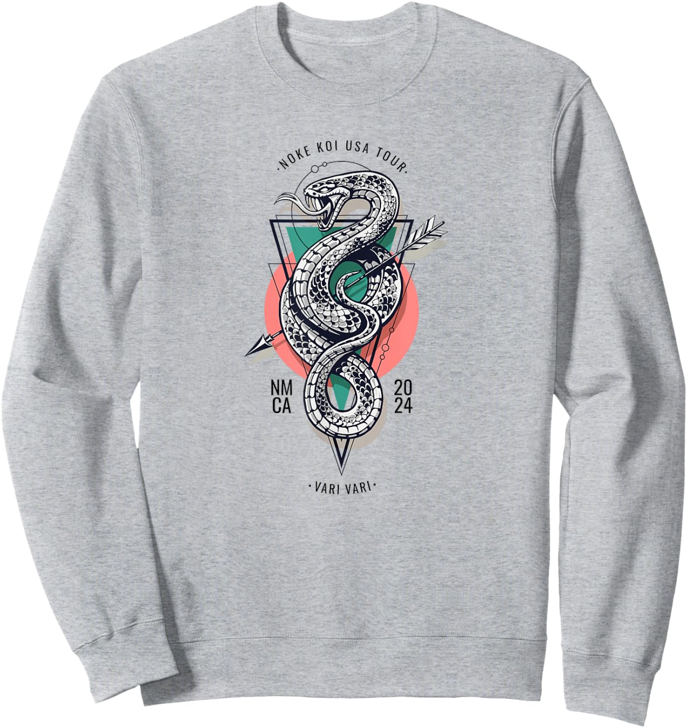 Snake Tour 2024 Sweatshirt - Sweatshirt | Ash
