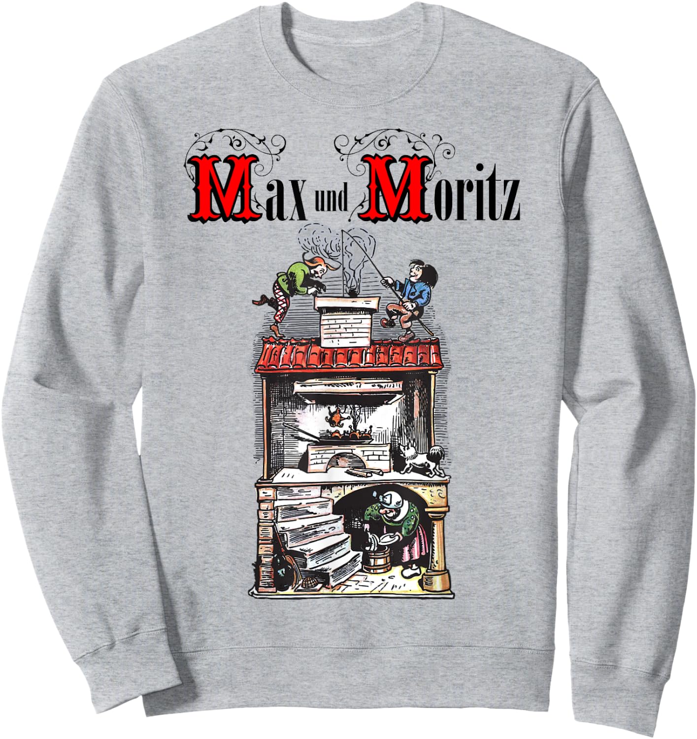 MAX und MORITZ Sweatshirt - Sweatshirt | Ash