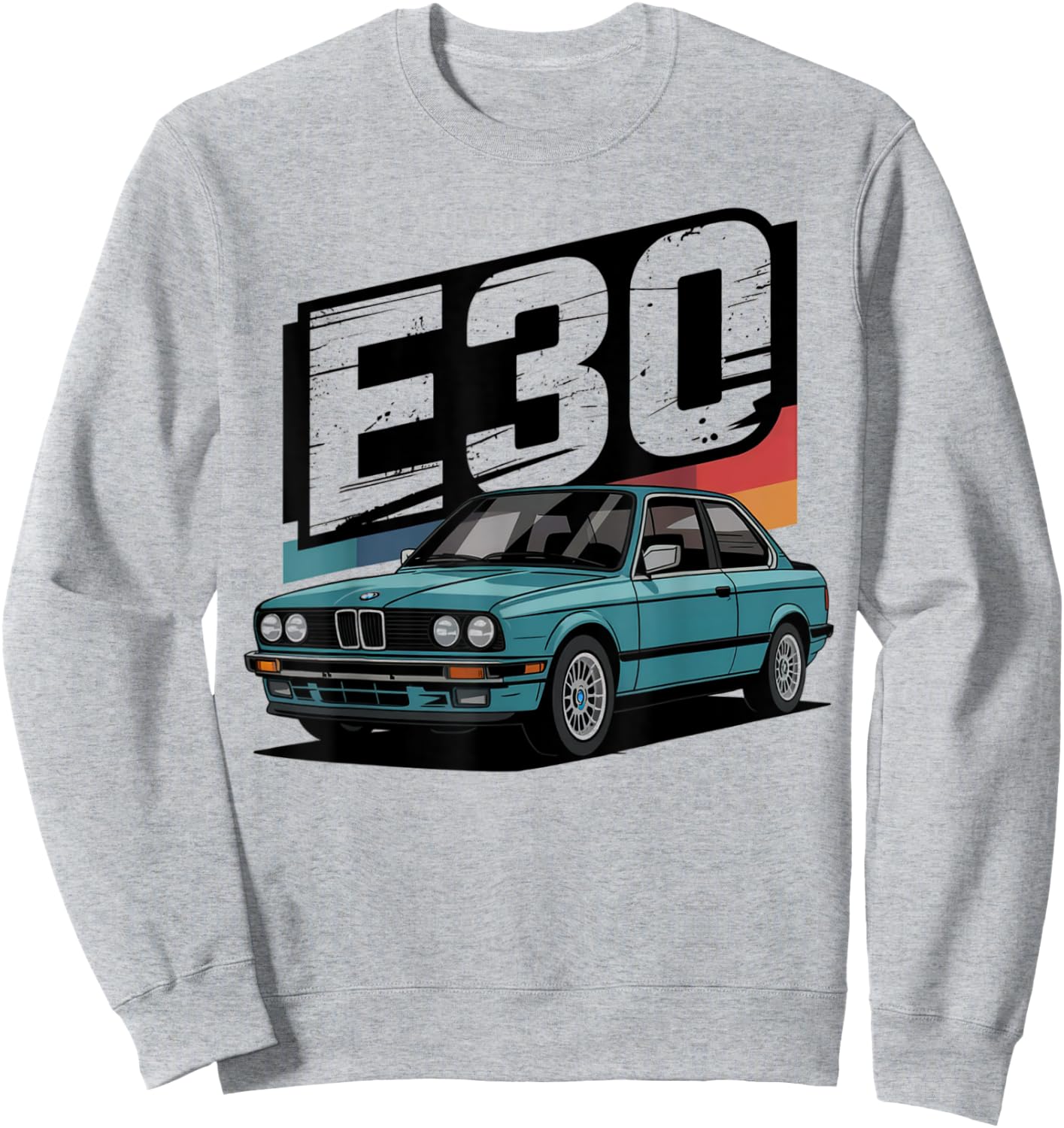 80s Steet Legend Motorsport Old School Sweatshirt - Sweatshirt | Ash
