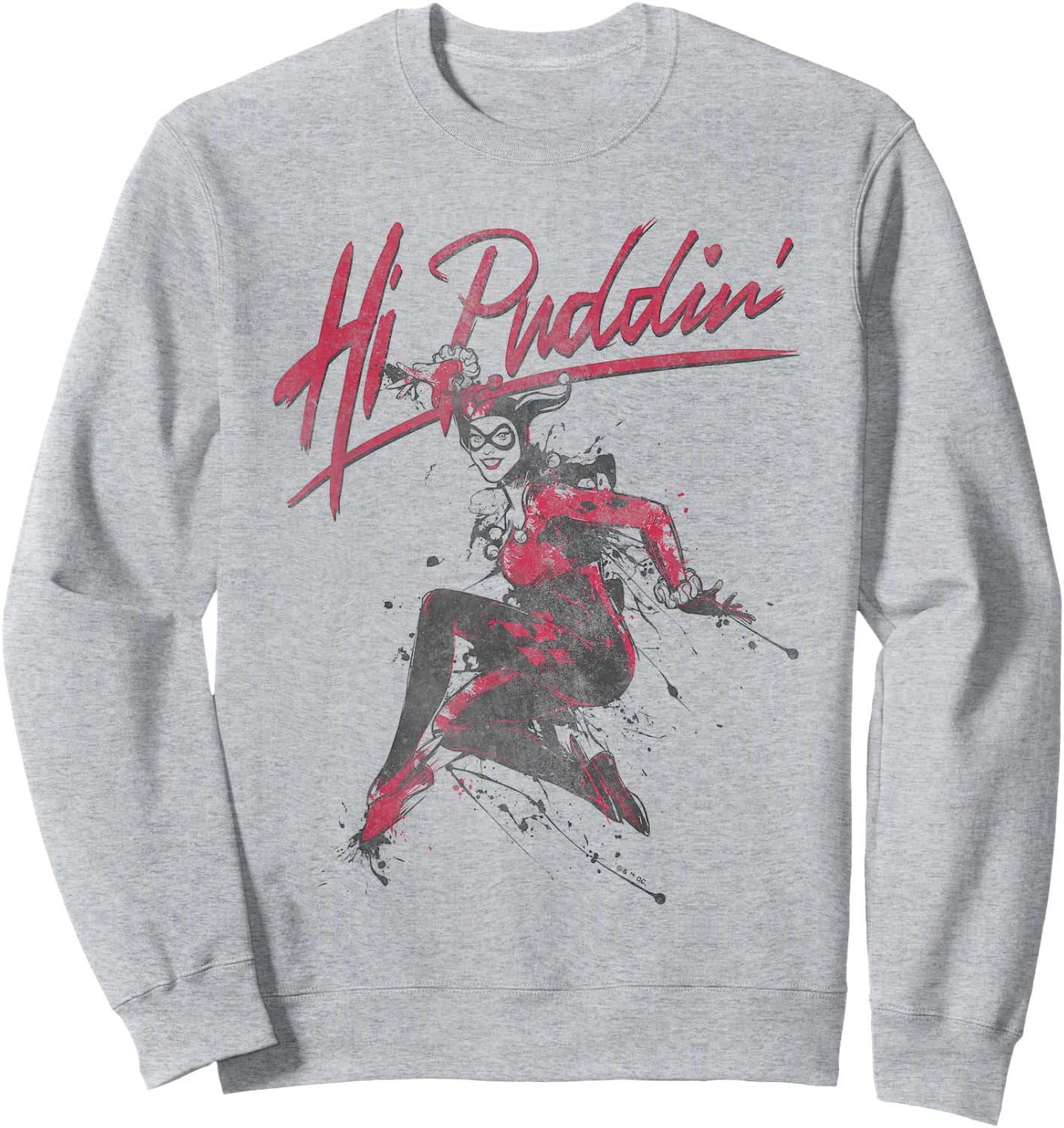 Batman Harley Quinn Hi Puddin' Sweatshirt - Sweatshirt | Ash