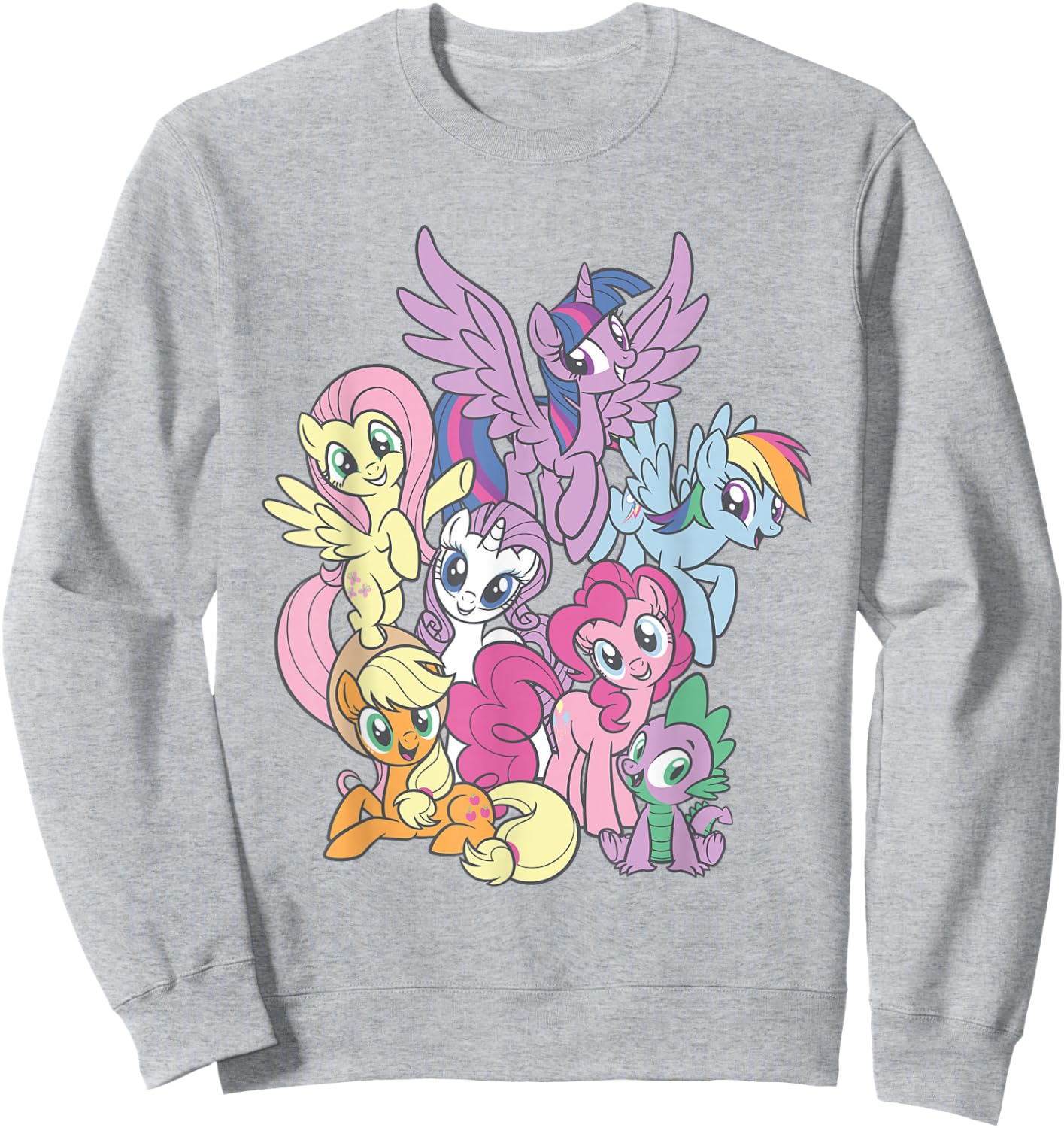 My Little Pony Spike and the Squad Sweatshirt - Sweatshirt | Ash