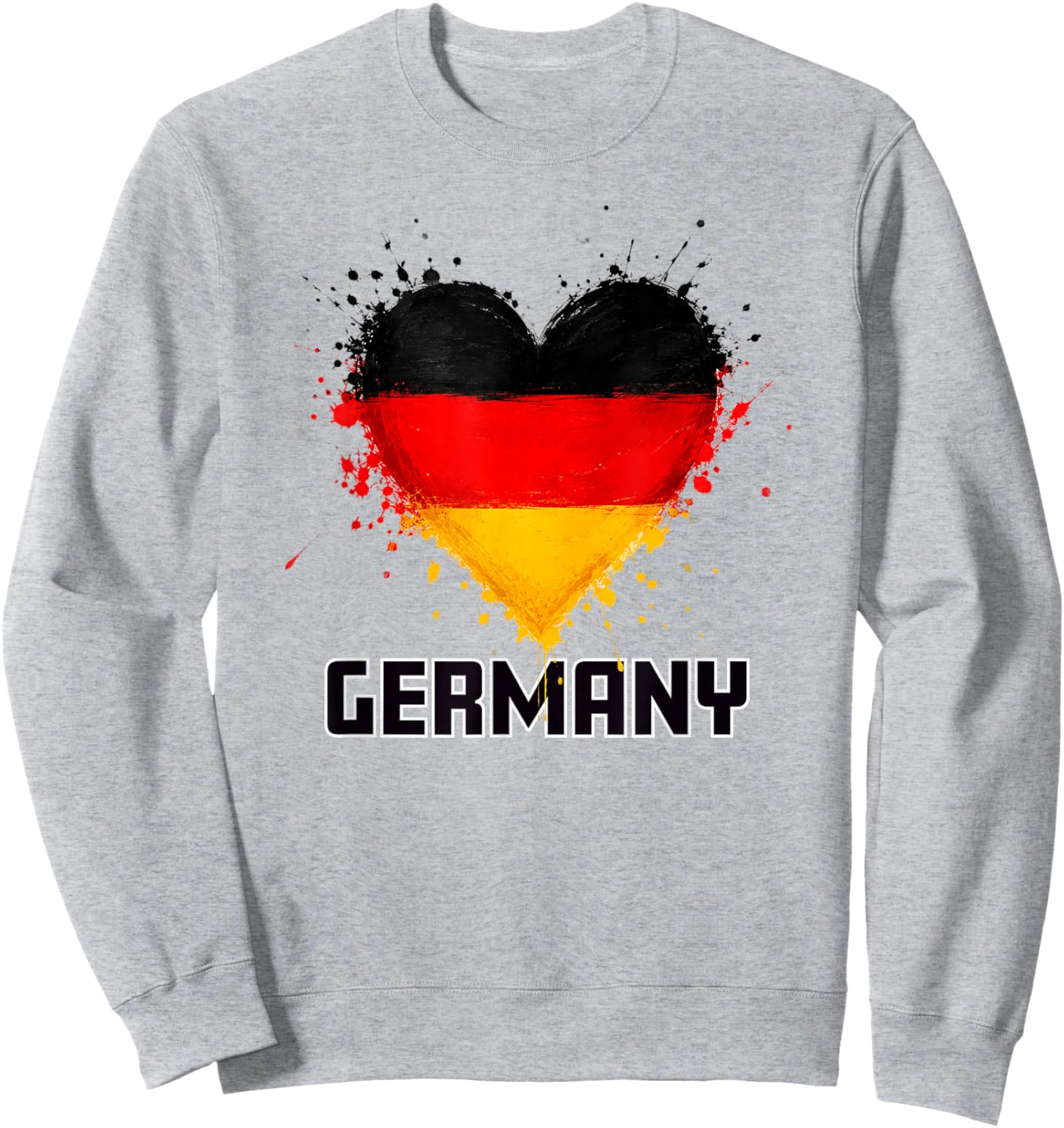 Fußball - Deutschland Fan Sweatshirt - Sweatshirt | Ash