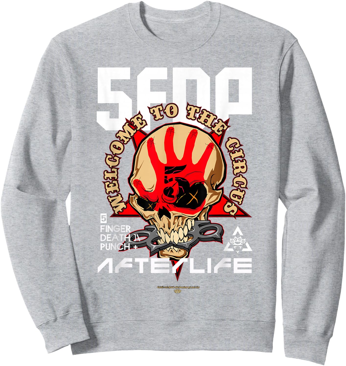 5FDP – Welcome to The Circus Red Sweatshirt - Sweatshirt | Ash
