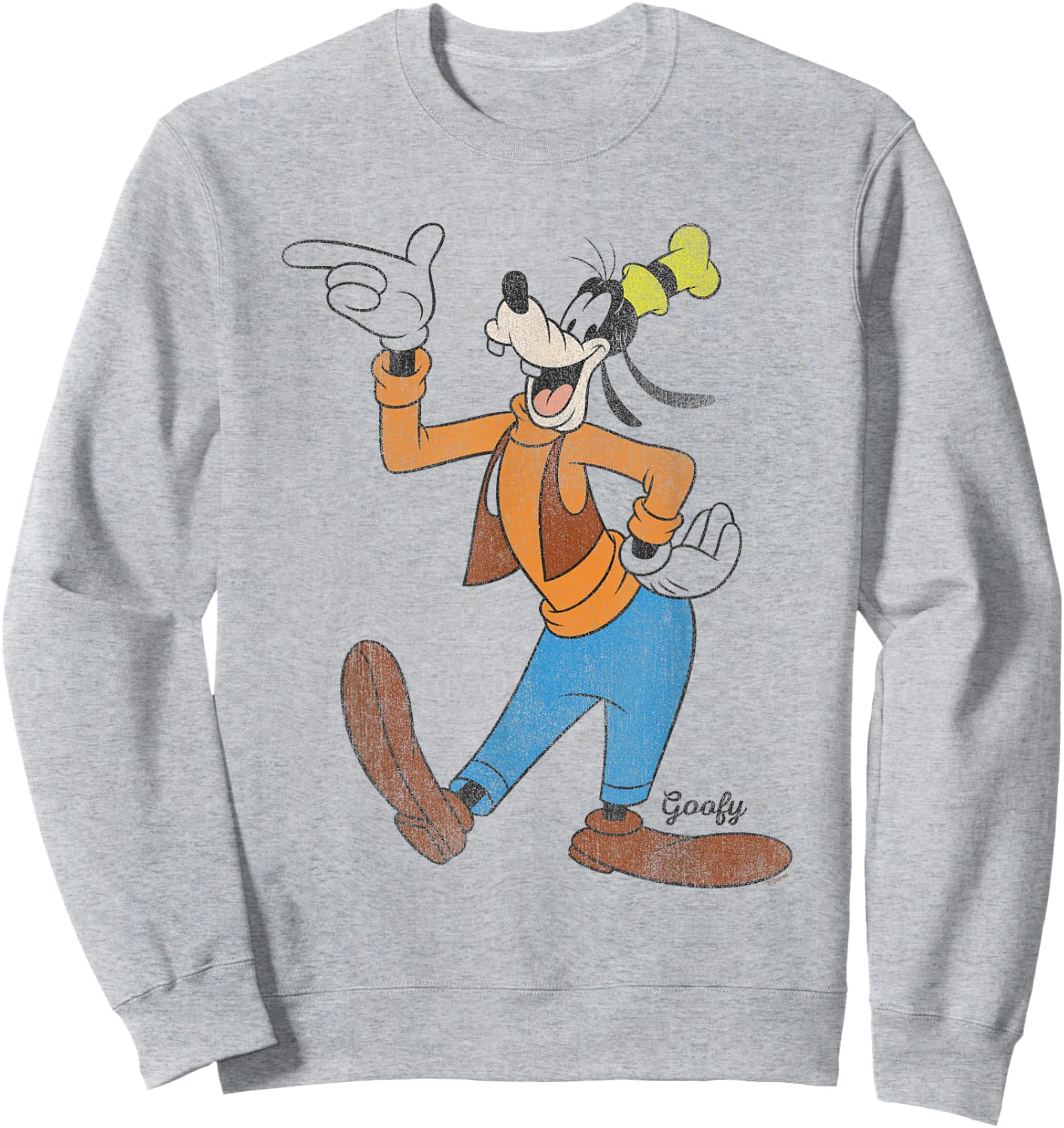 Goofy Classic Sweatshirt - Sweatshirt | Ash