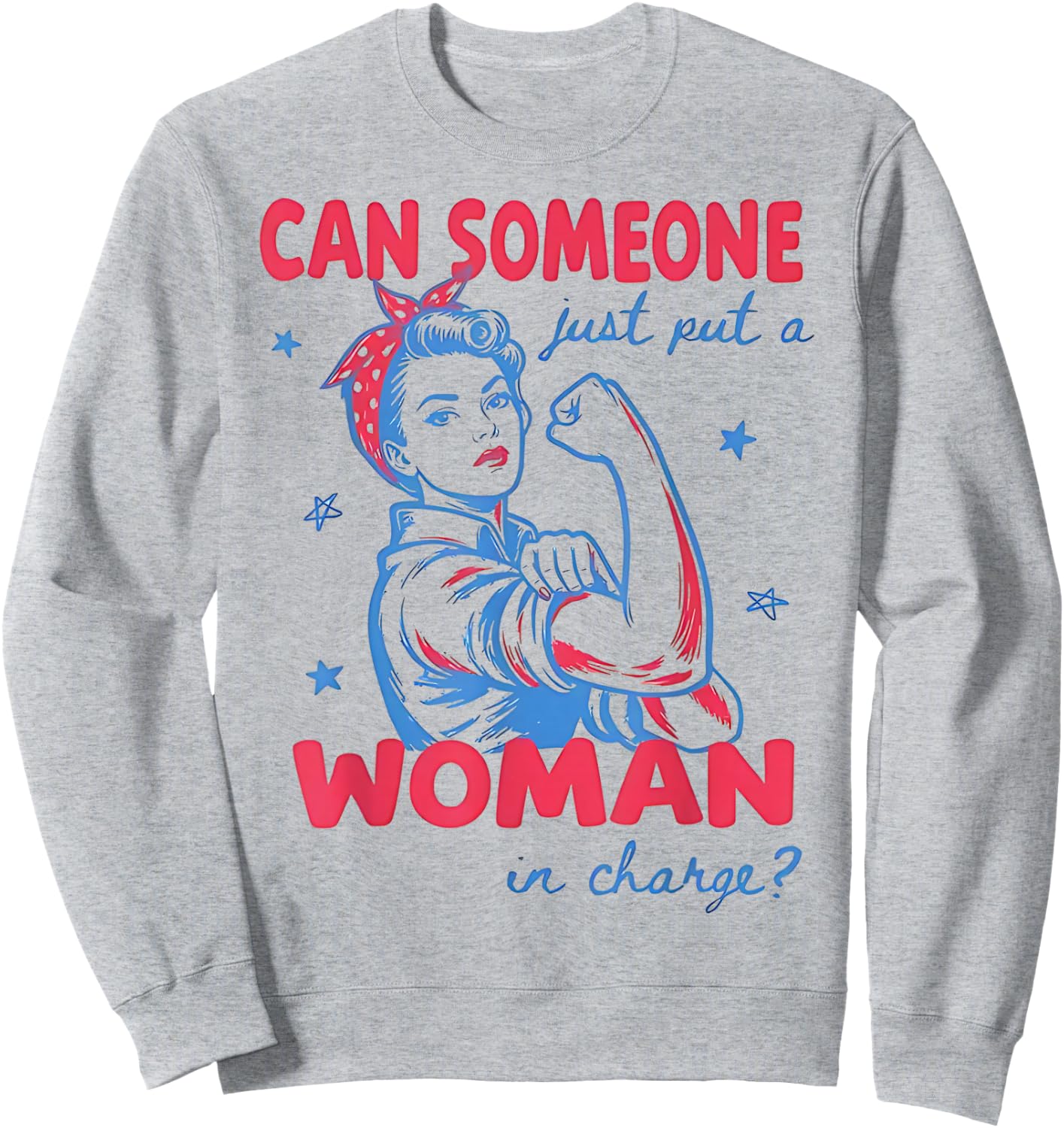 Feminist 4th of July Sweatshirt - Sweatshirt | Ash