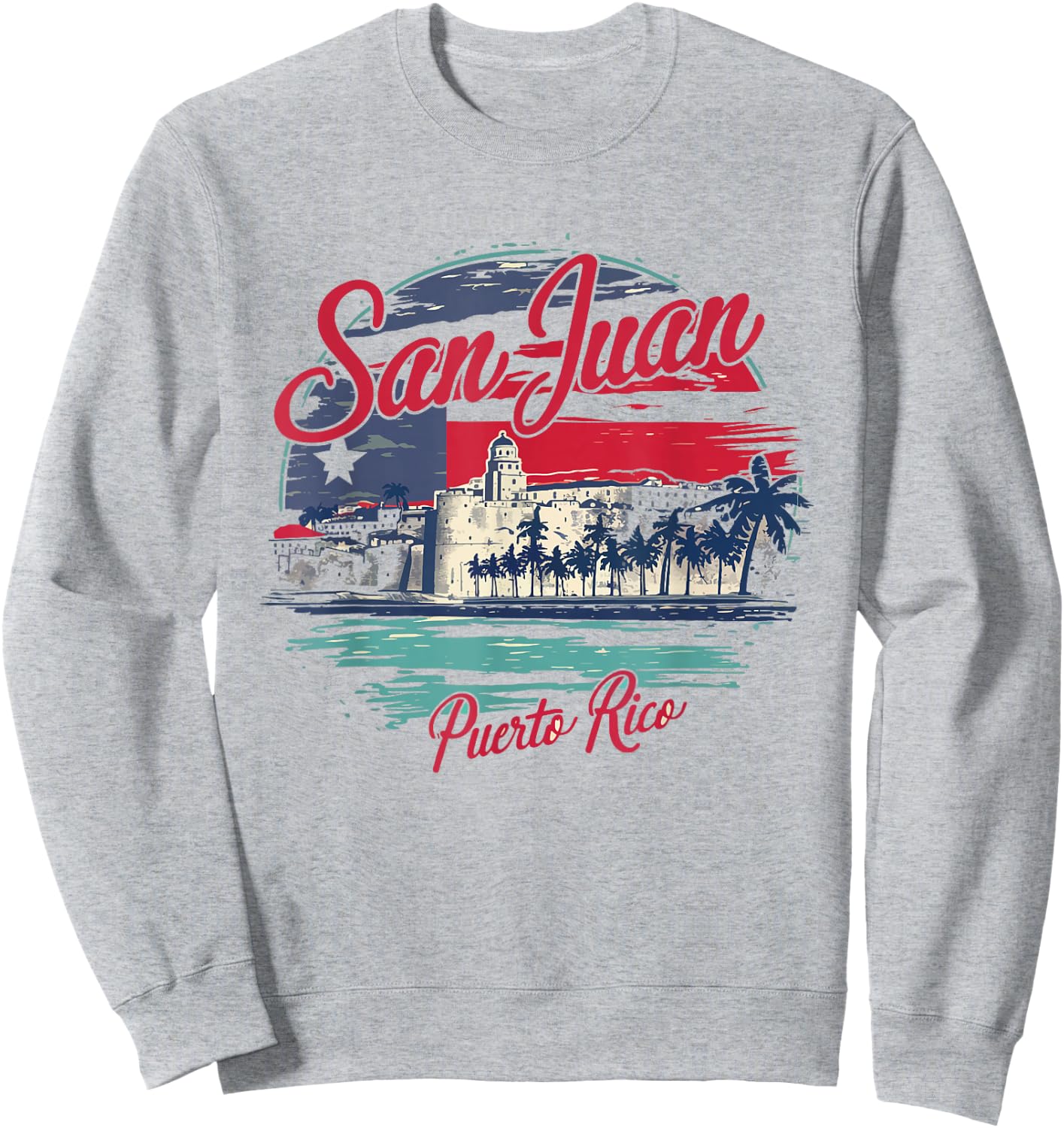 San Juan Puerto Rico Sweatshirt - Sweatshirt | Ash