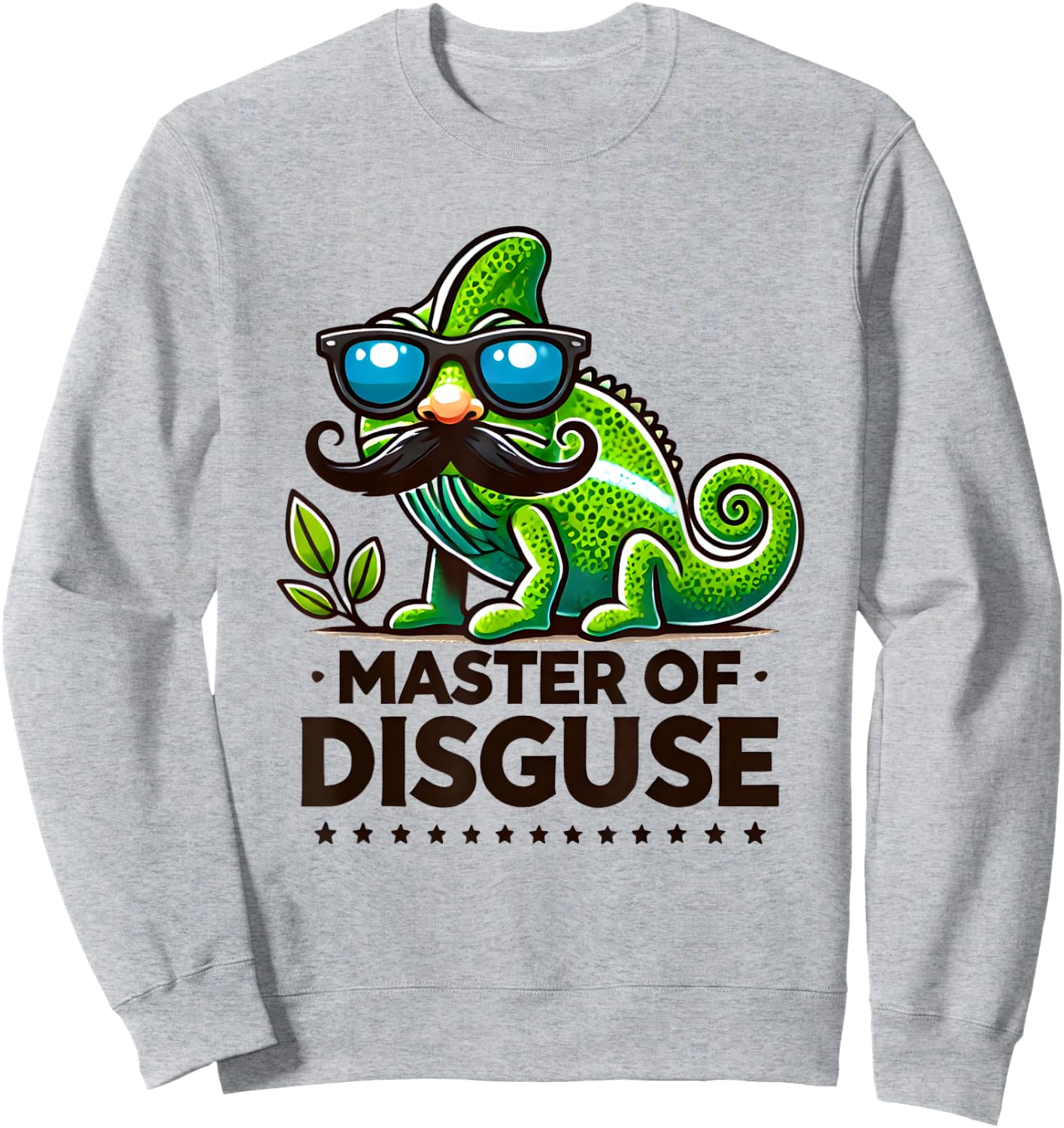 Master Of Disguise Chameleon Funny Humor Sweatshirt - Sweatshirt | Ash