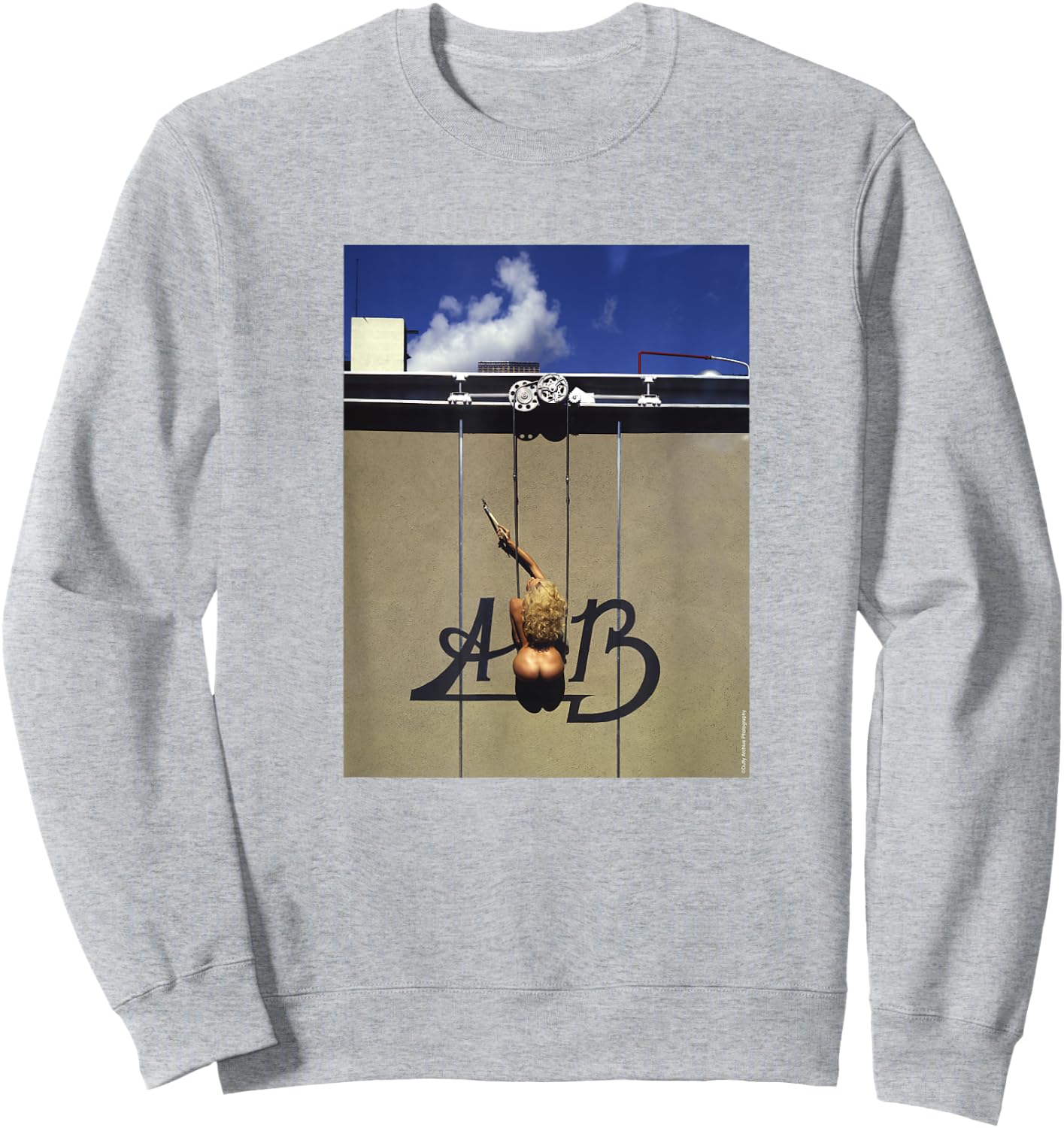 Duffy Archive Photography Average White Band Album Art Sweatshirt - Sweatshirt | Ash
